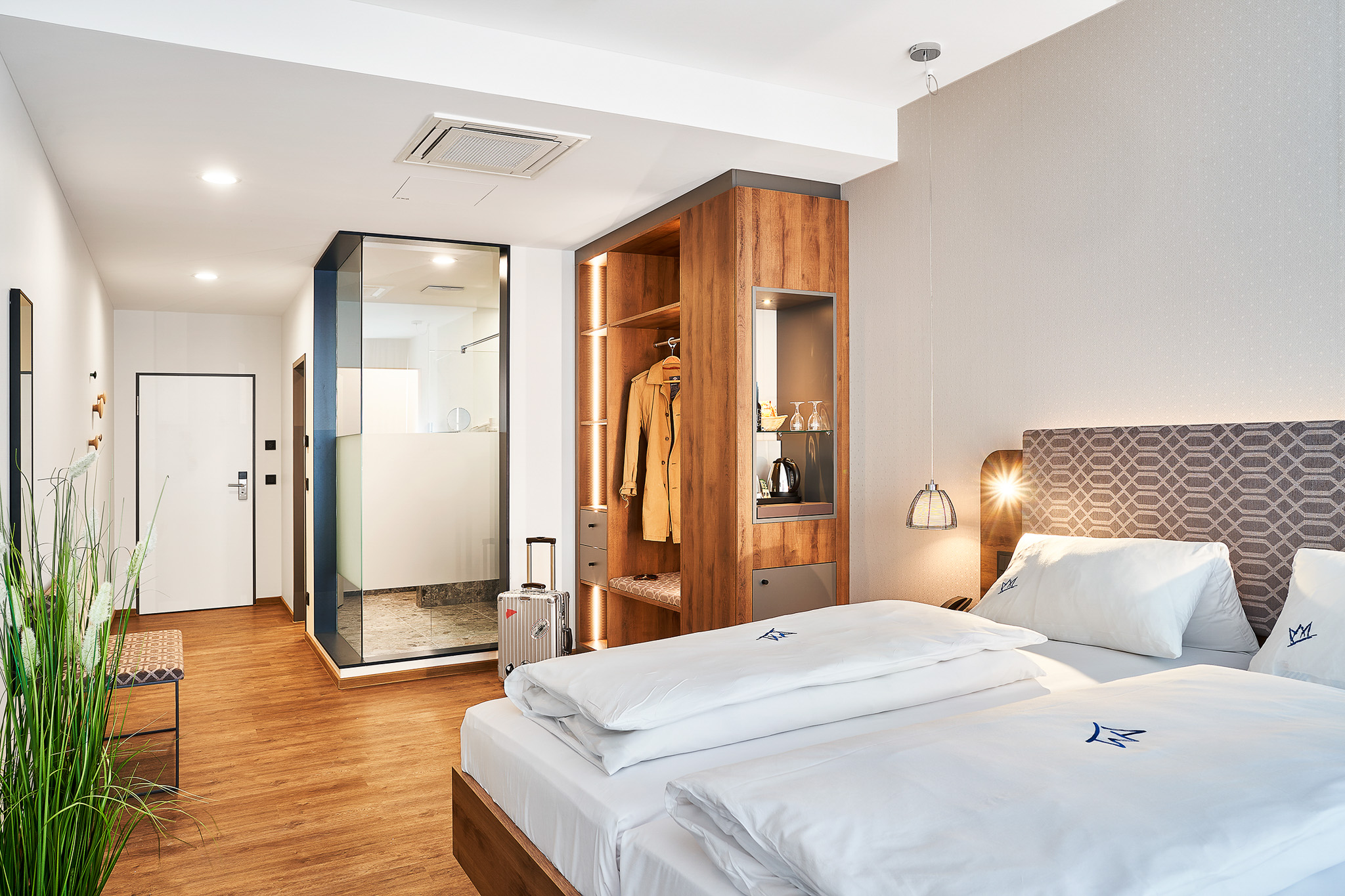 Double Deluxe with Air Conditioning