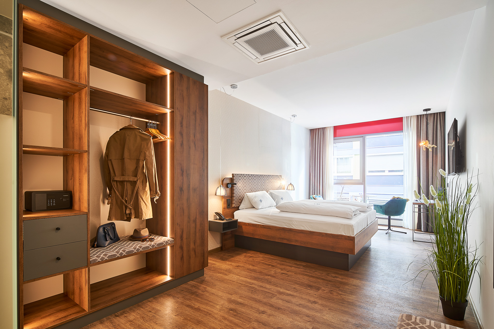 Double Deluxe with Air Conditioning