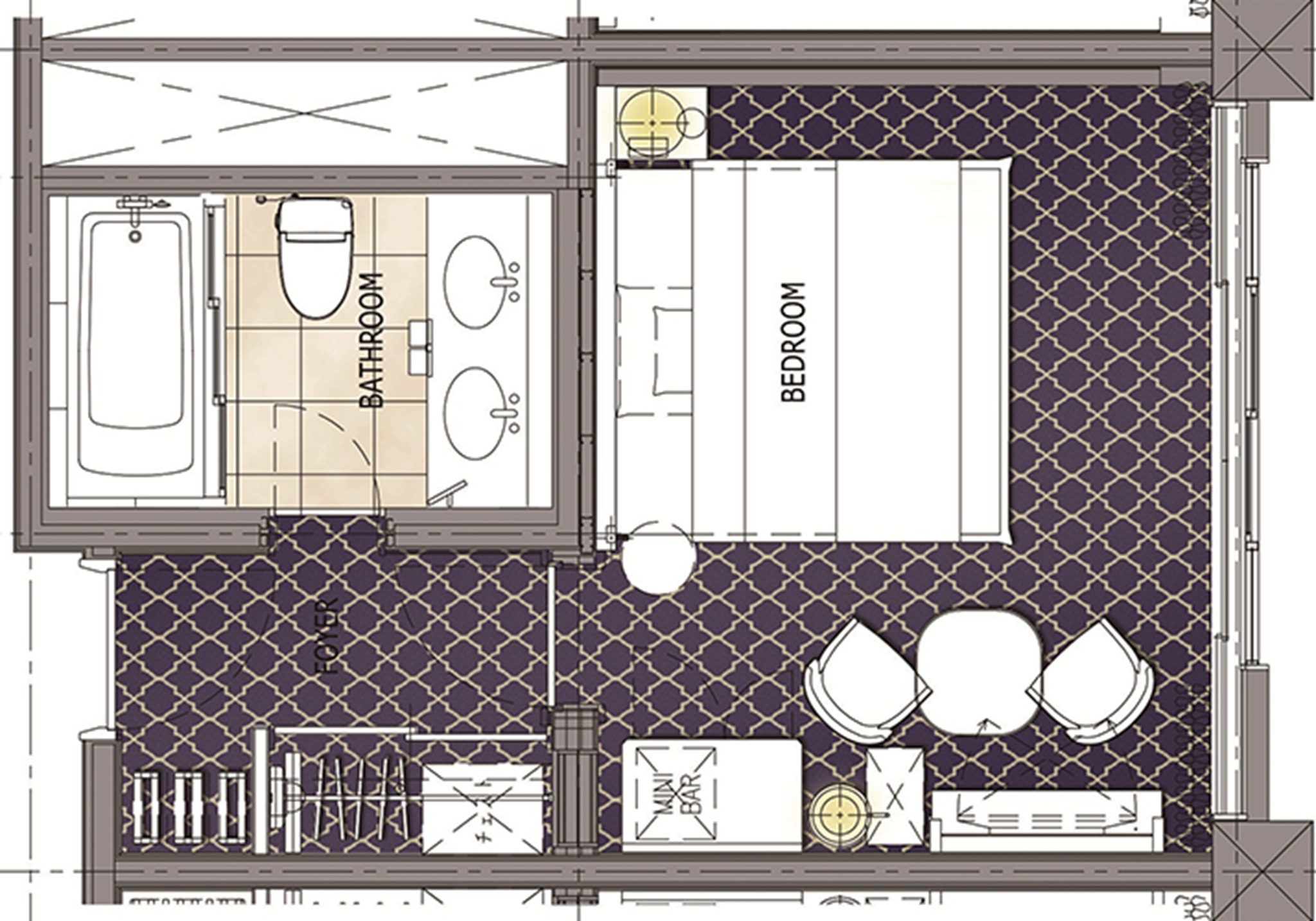 Double Ocean View King Bed