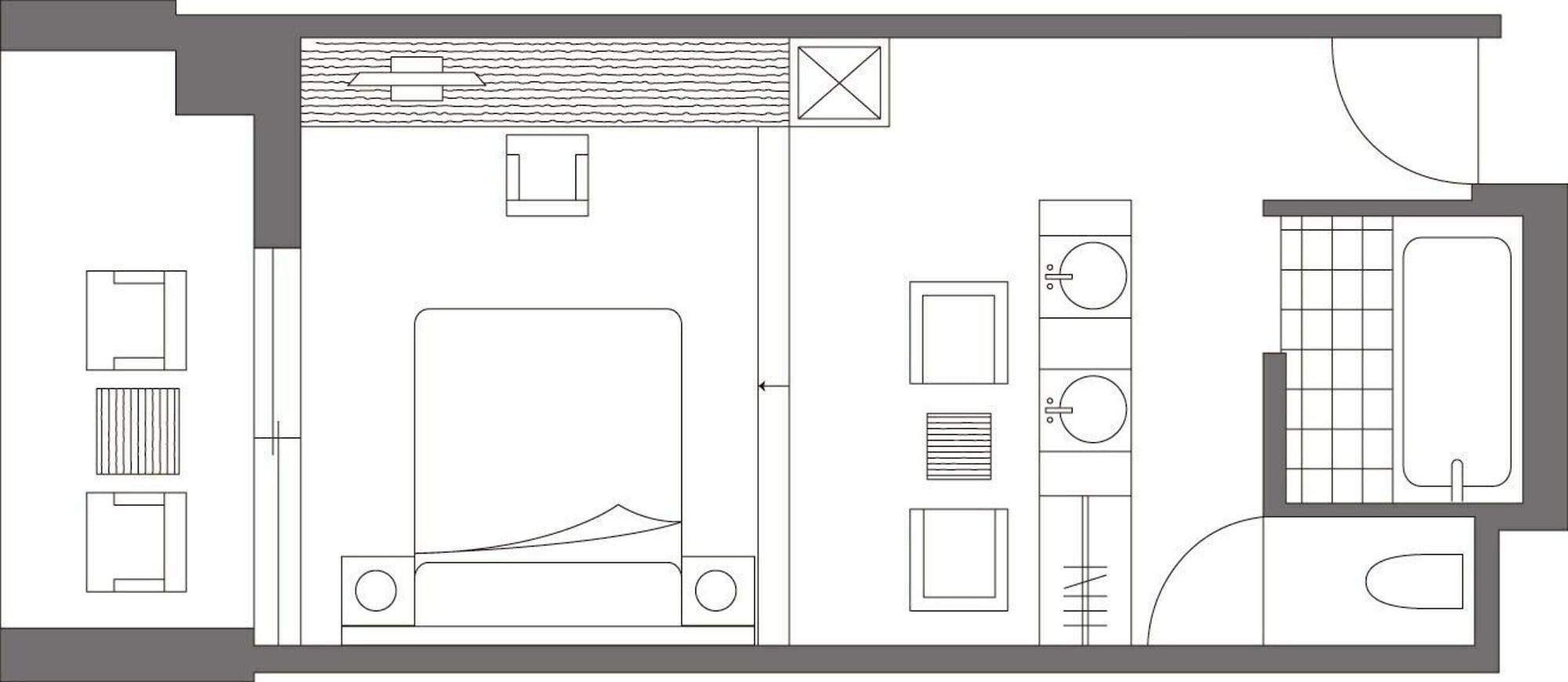 Double Queen Size Bed