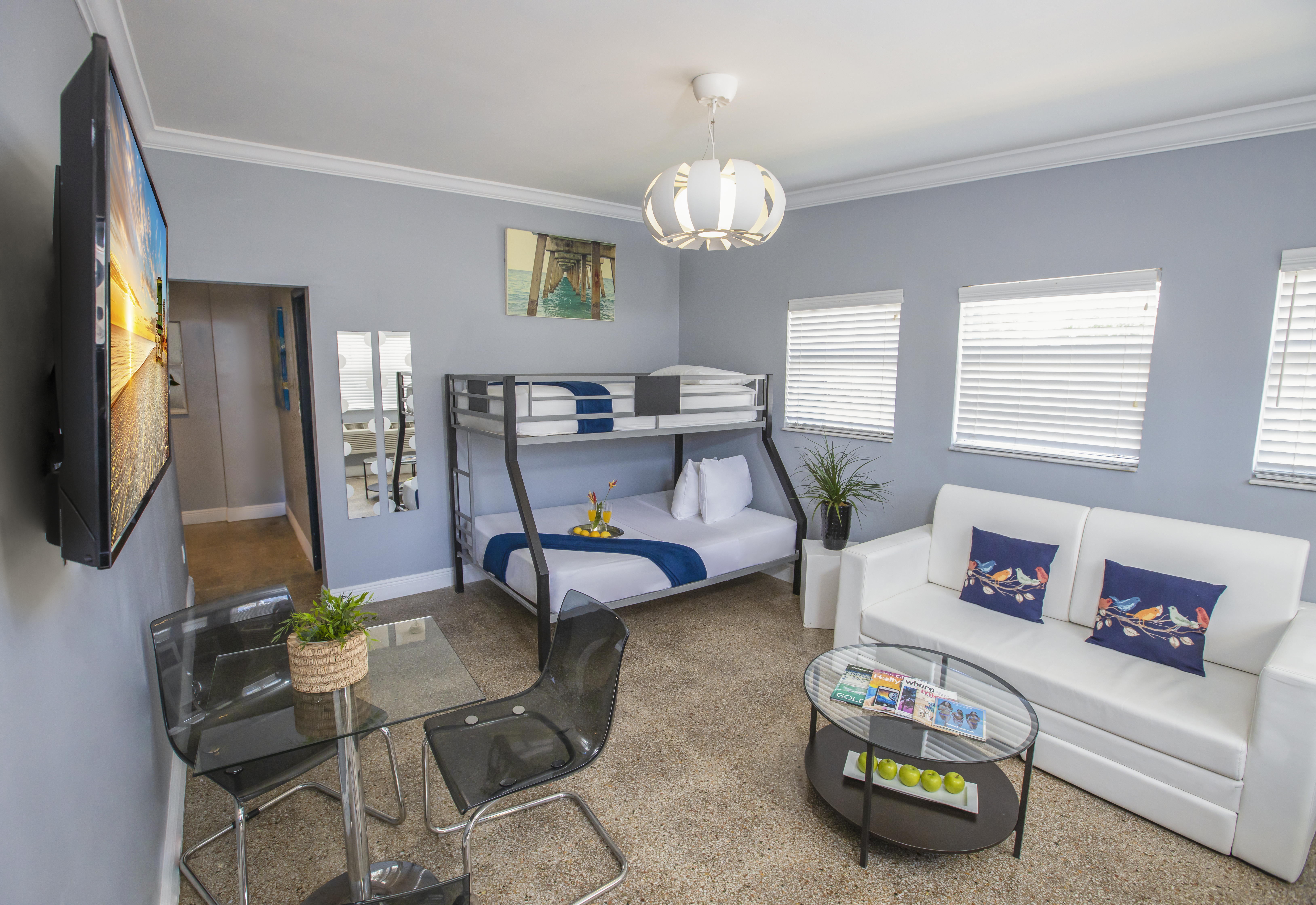 Family Room Two Double Beds One Bedroom 