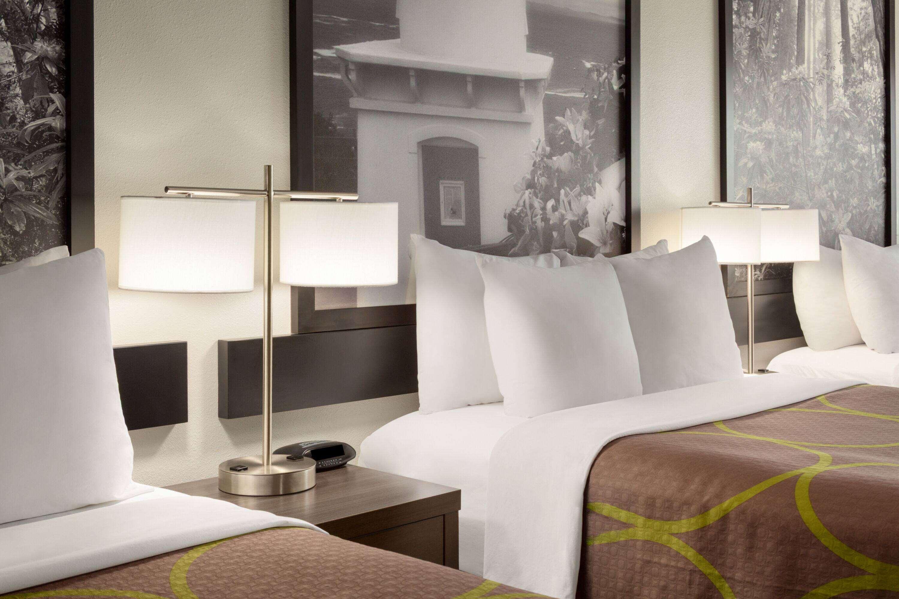 Room Two Double Beds Non Smoking