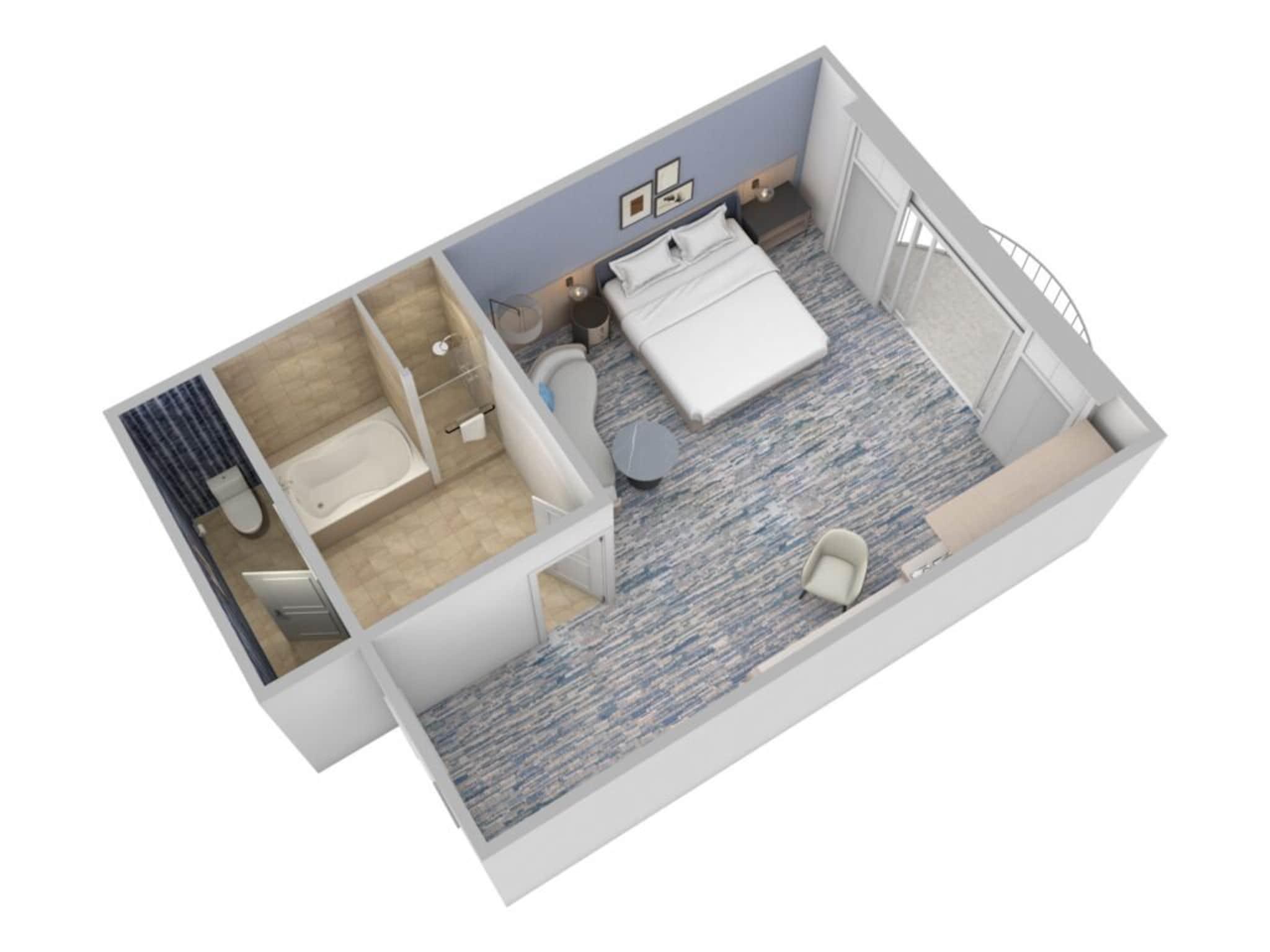Quadruple Deluxe Two Queen Beds