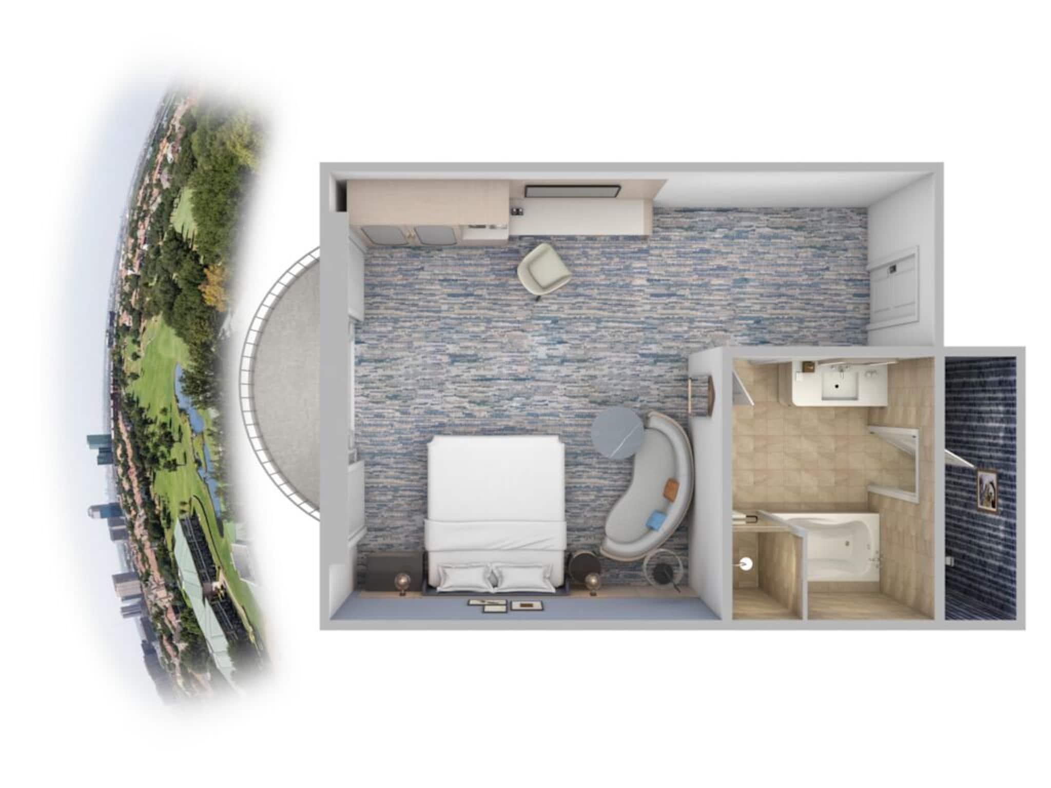 Double Deluxe Golf View