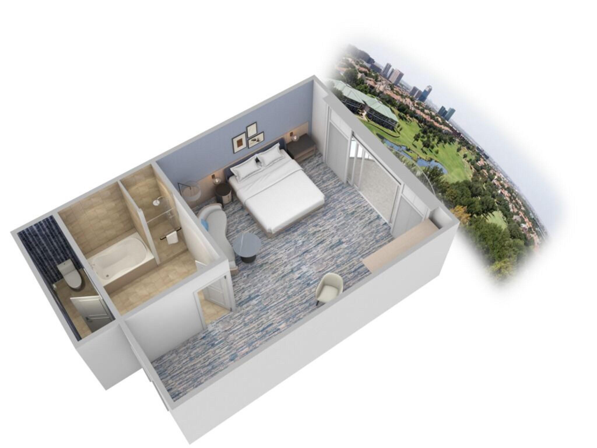 Double Deluxe Golf View