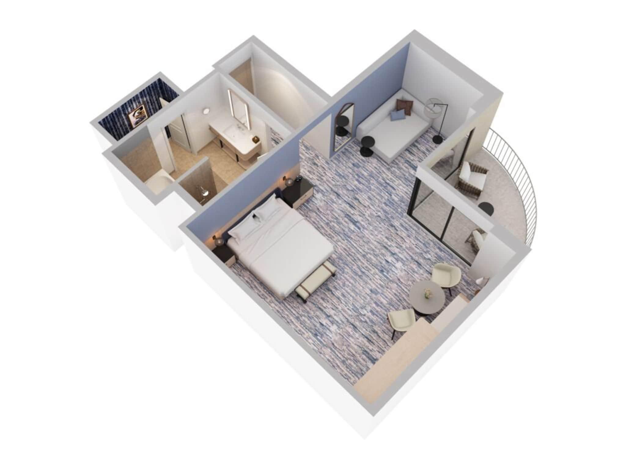 Double Club King Bed