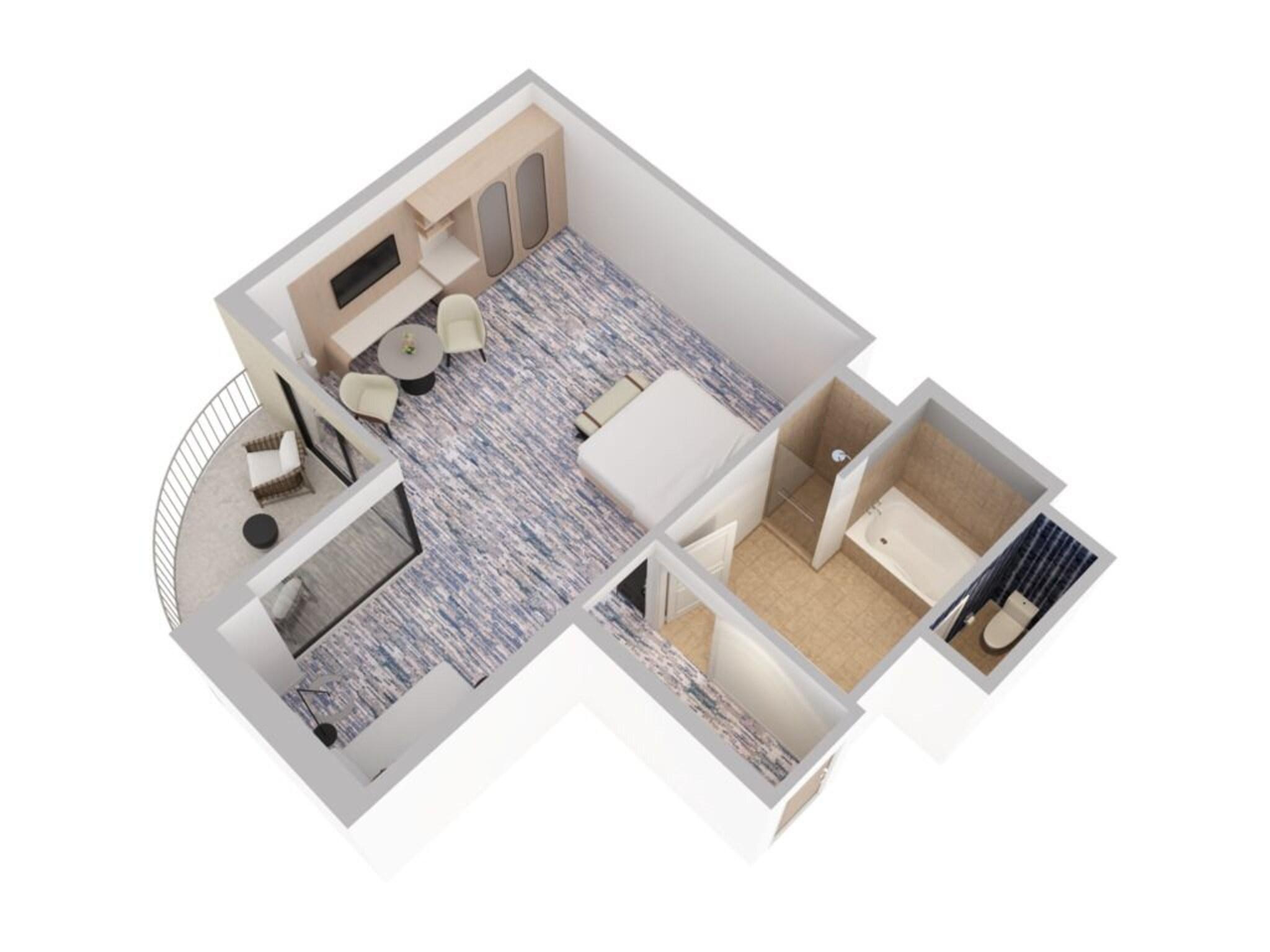 Double Club King Bed