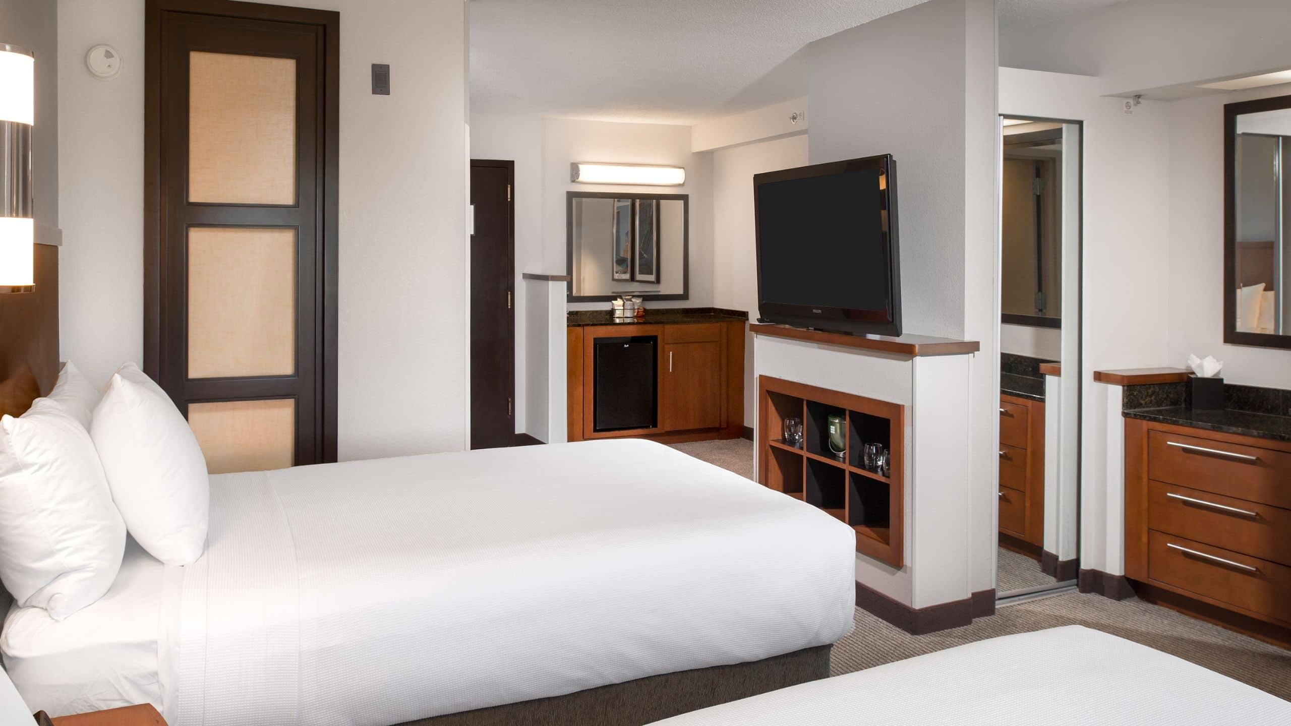 Double Two Double Beds