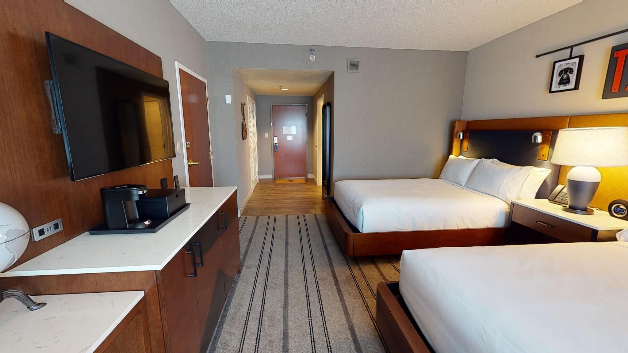 Quadruple Accessible Two Double Beds