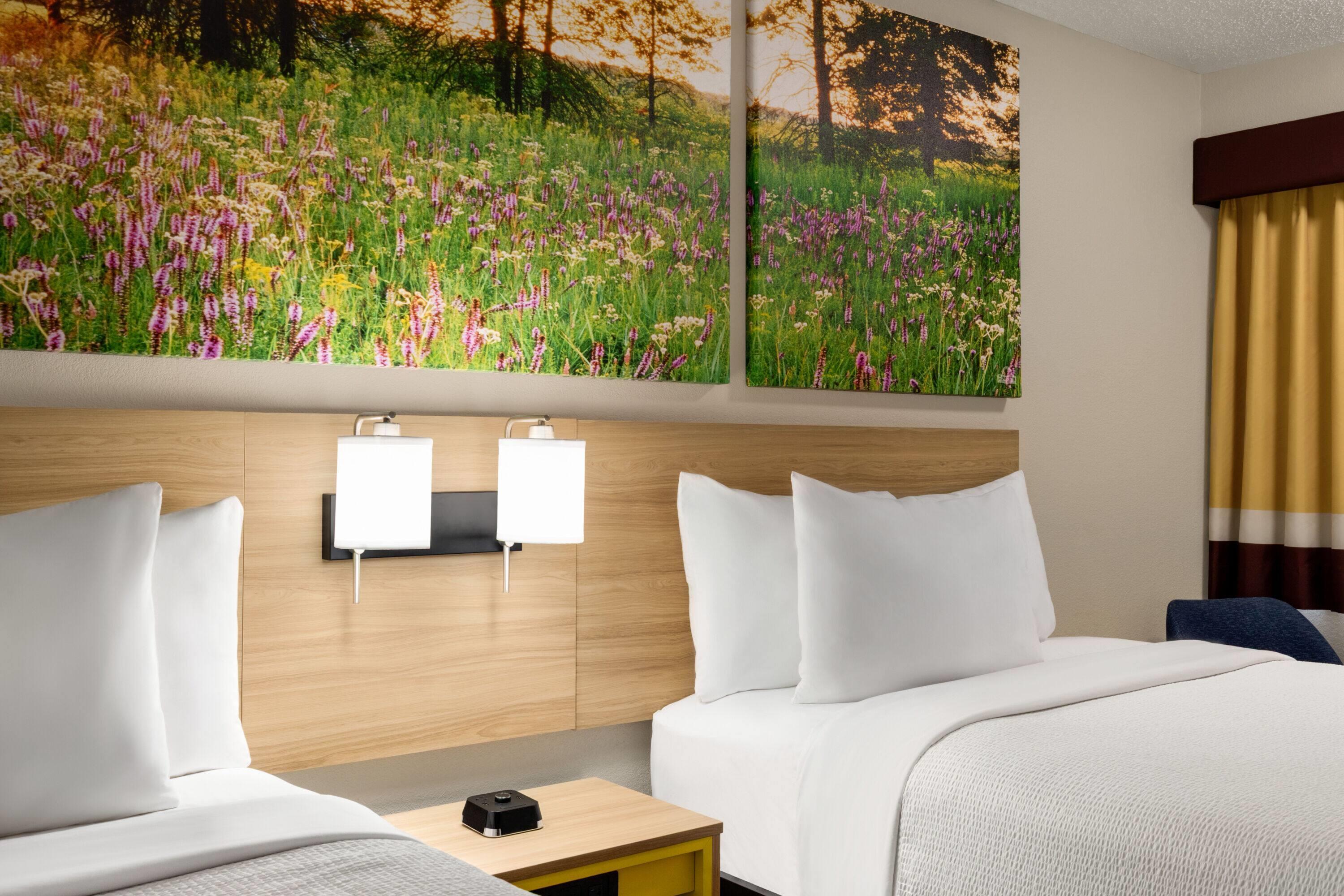 Quadruple Two Double Beds