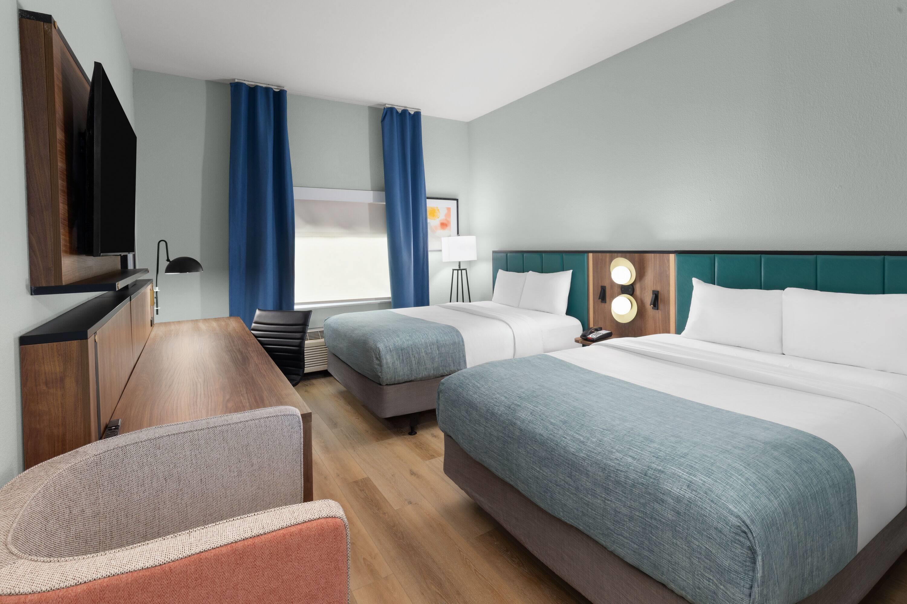 Double Accessible-two Queen Beds