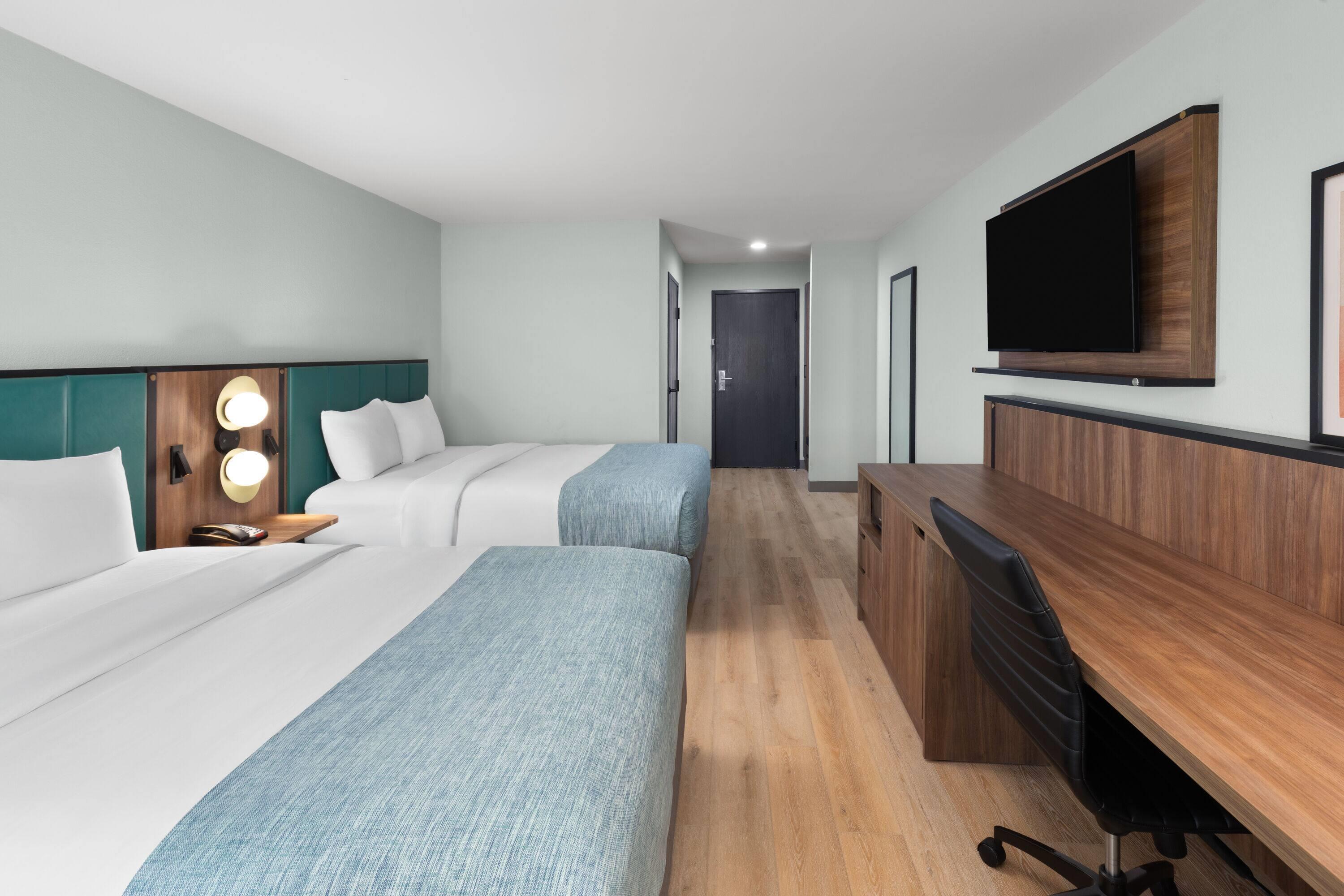 Double Two Queen Beds