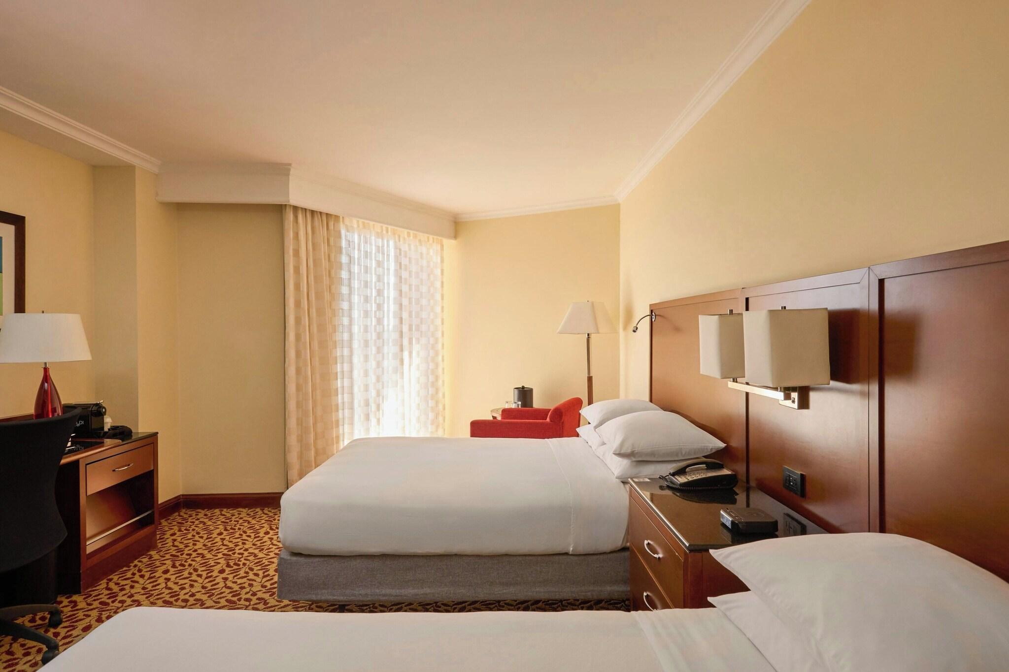 Quadruple Partial Ocean View Two Double Beds