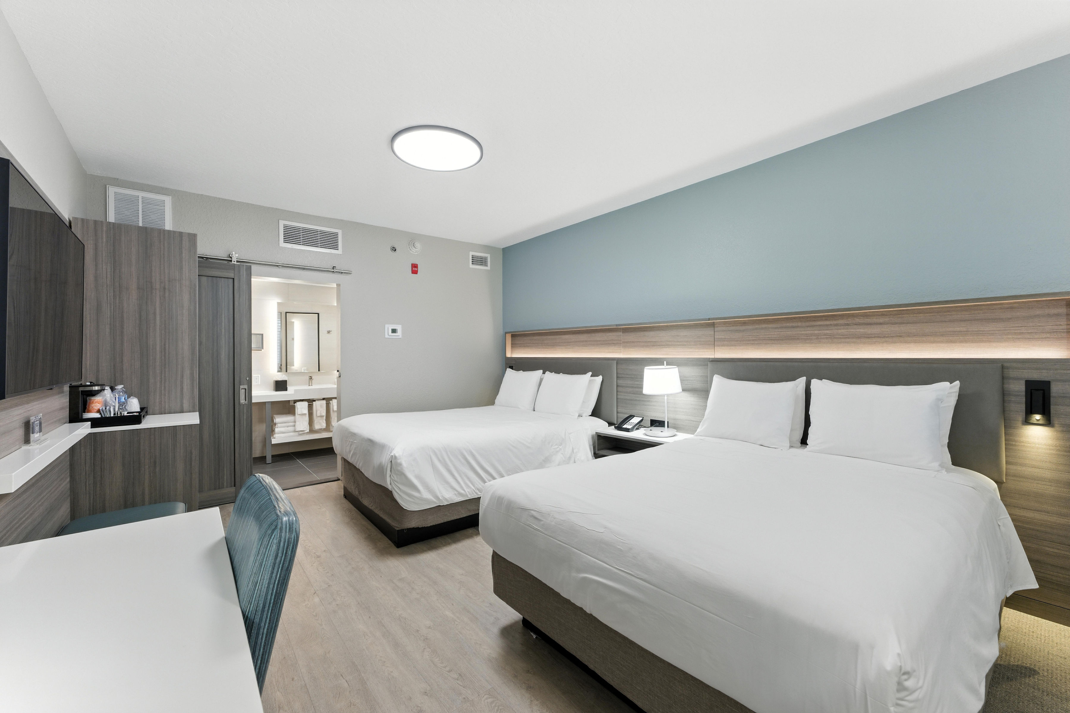 Double Two Queen Beds