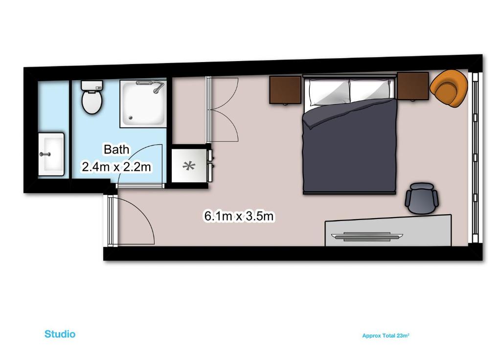 Double Queen Size Bed