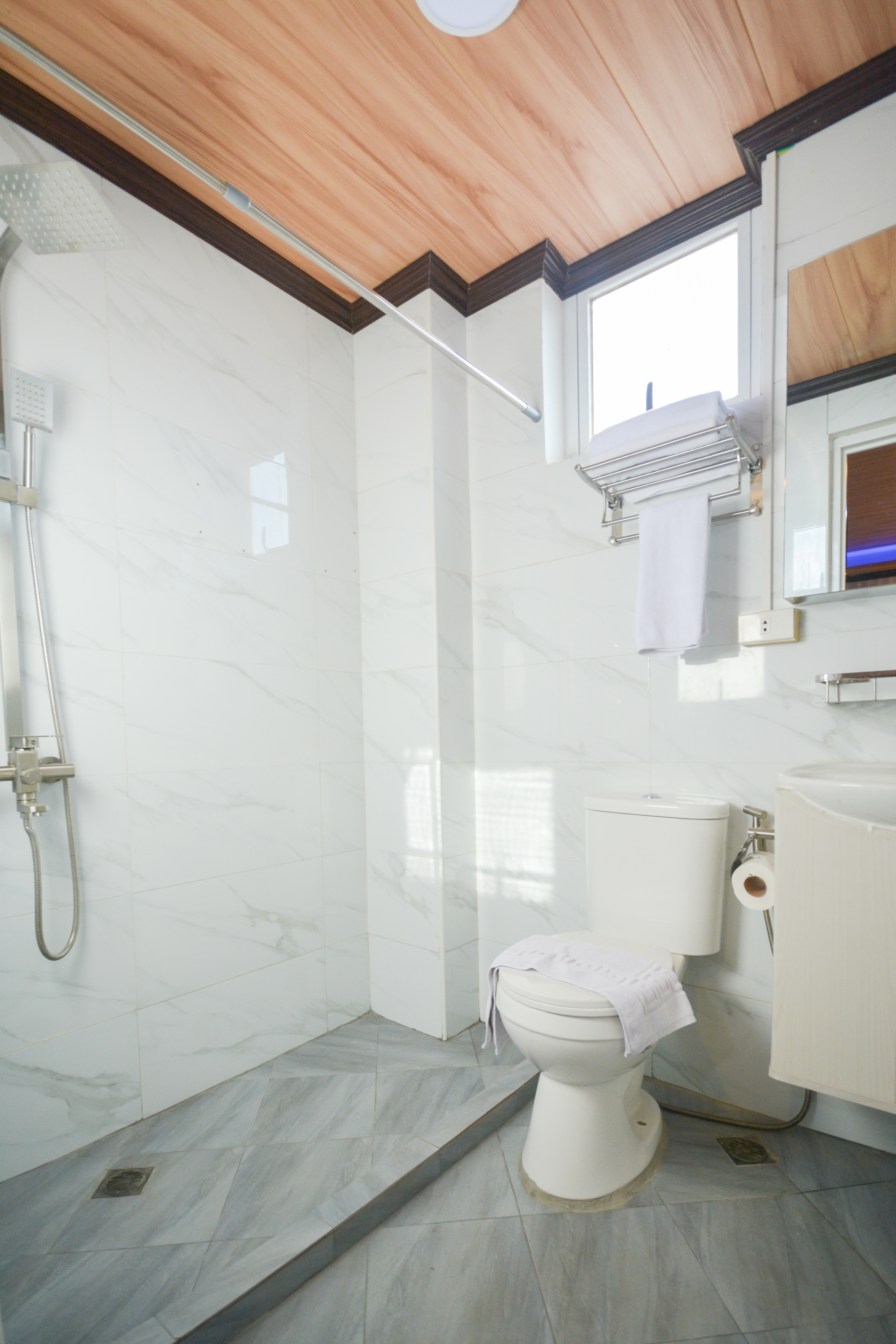 Double Private External Bathroom