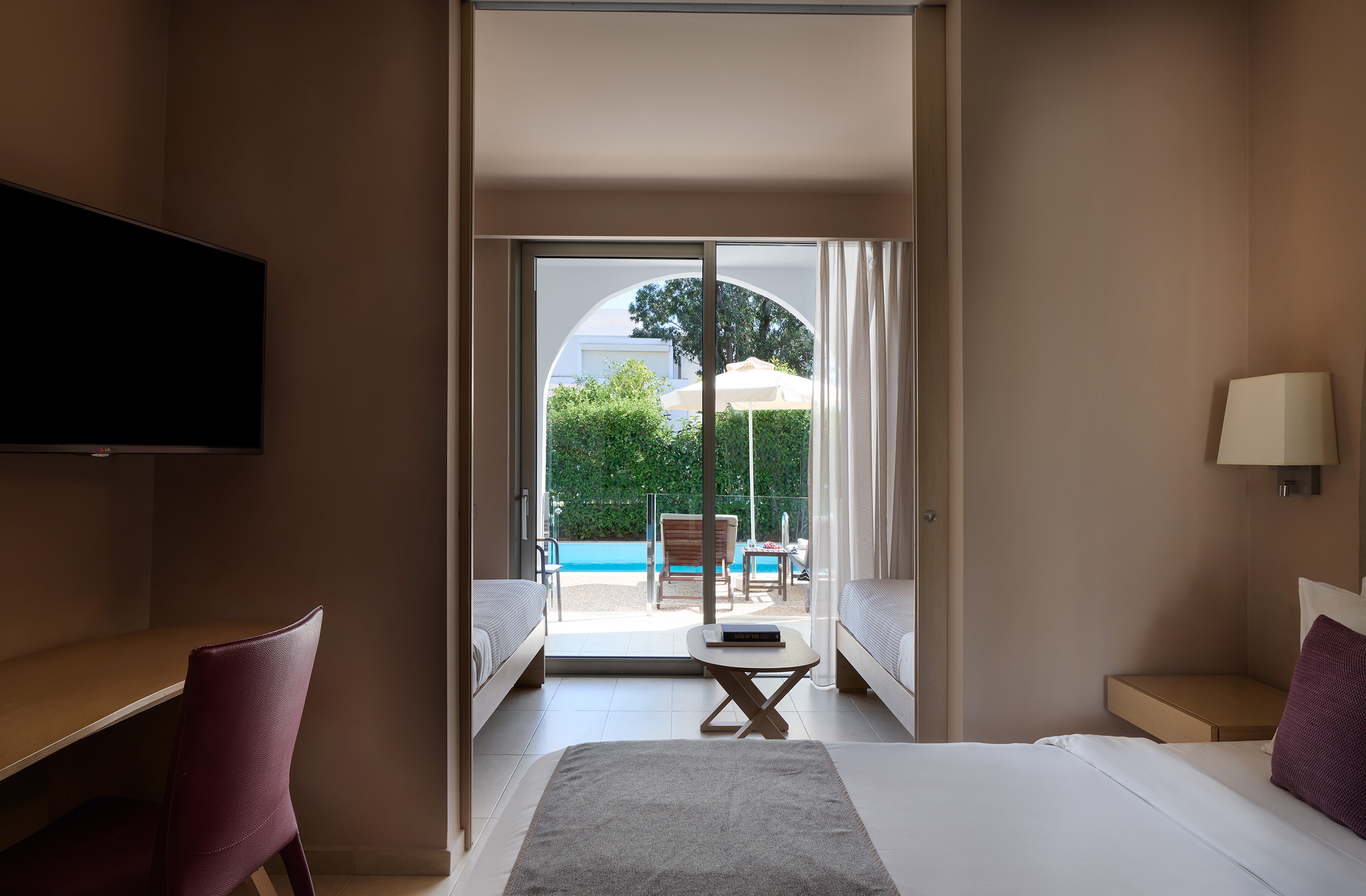 Family Room Pool View