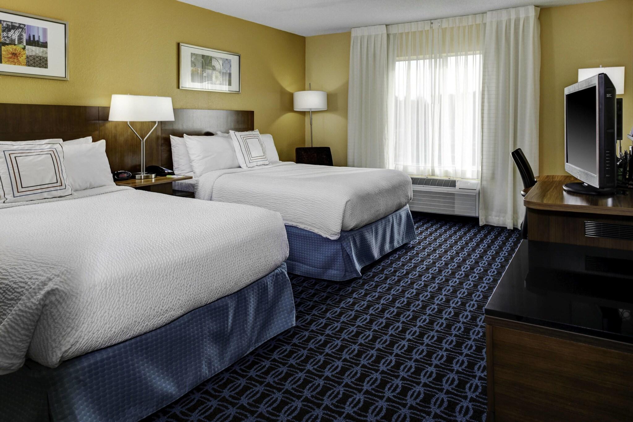 Double Two Double Beds