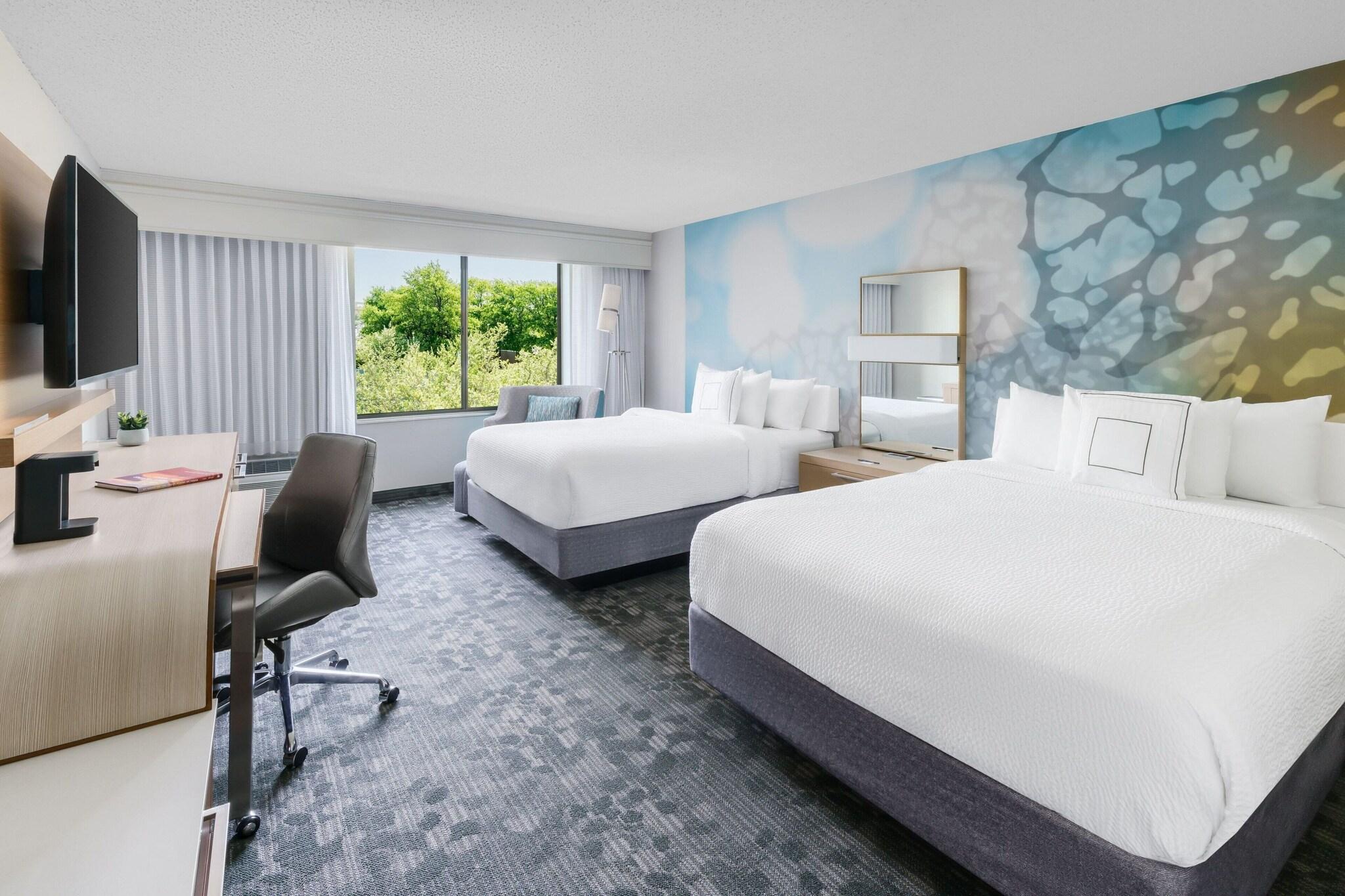 Double Two Queen Beds