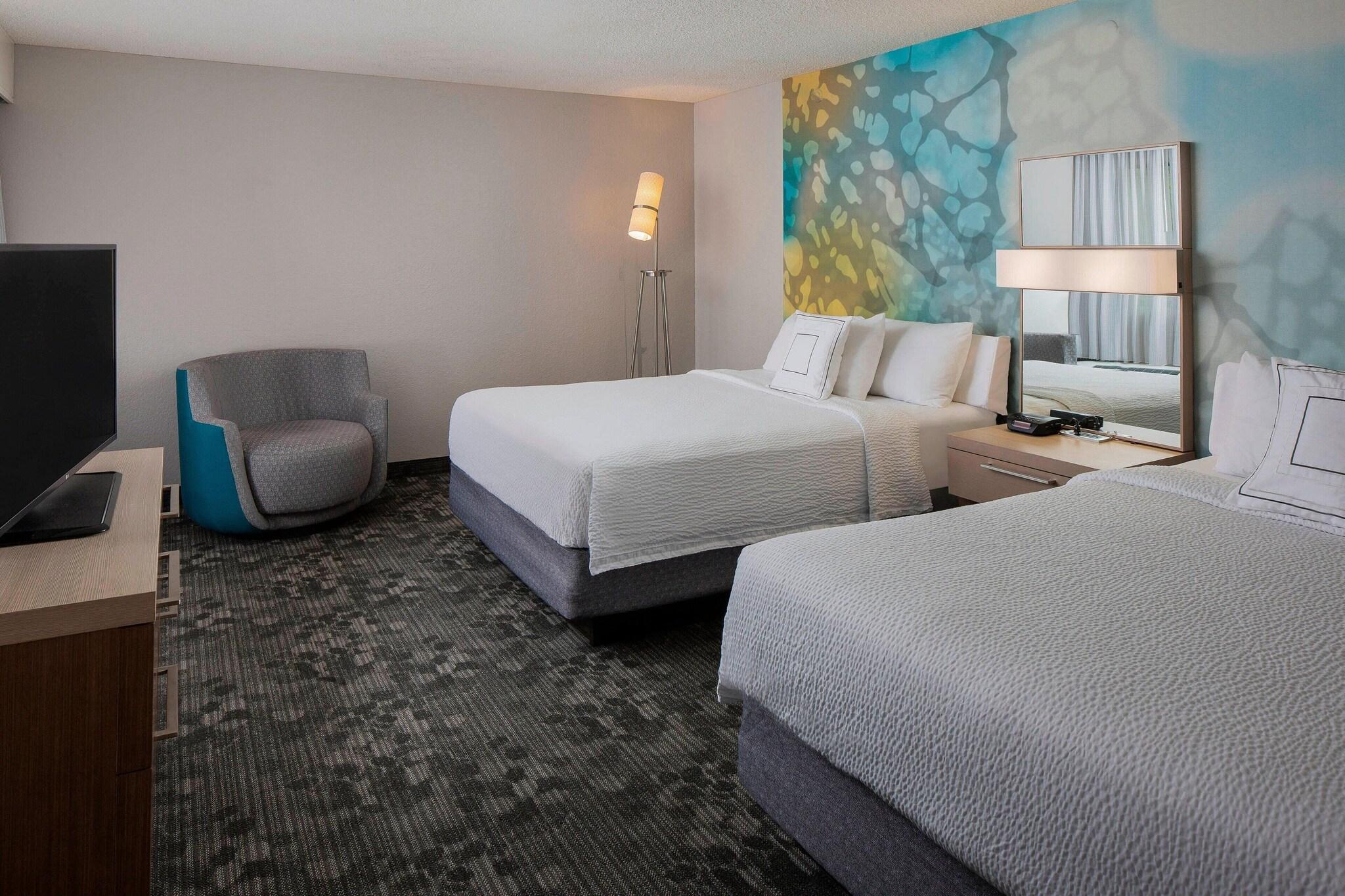 Double Two Queen Beds