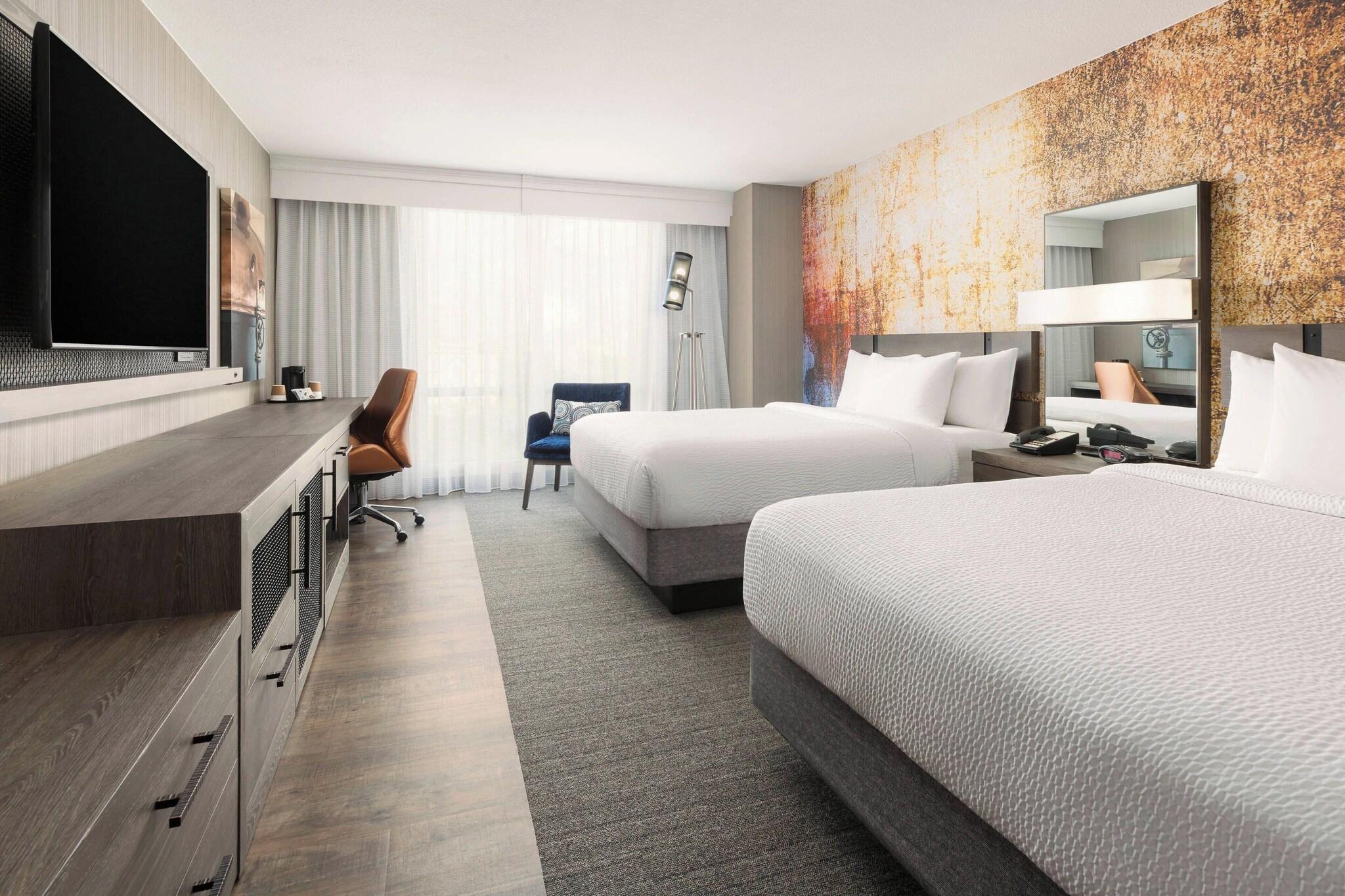 Double Two Queen Beds