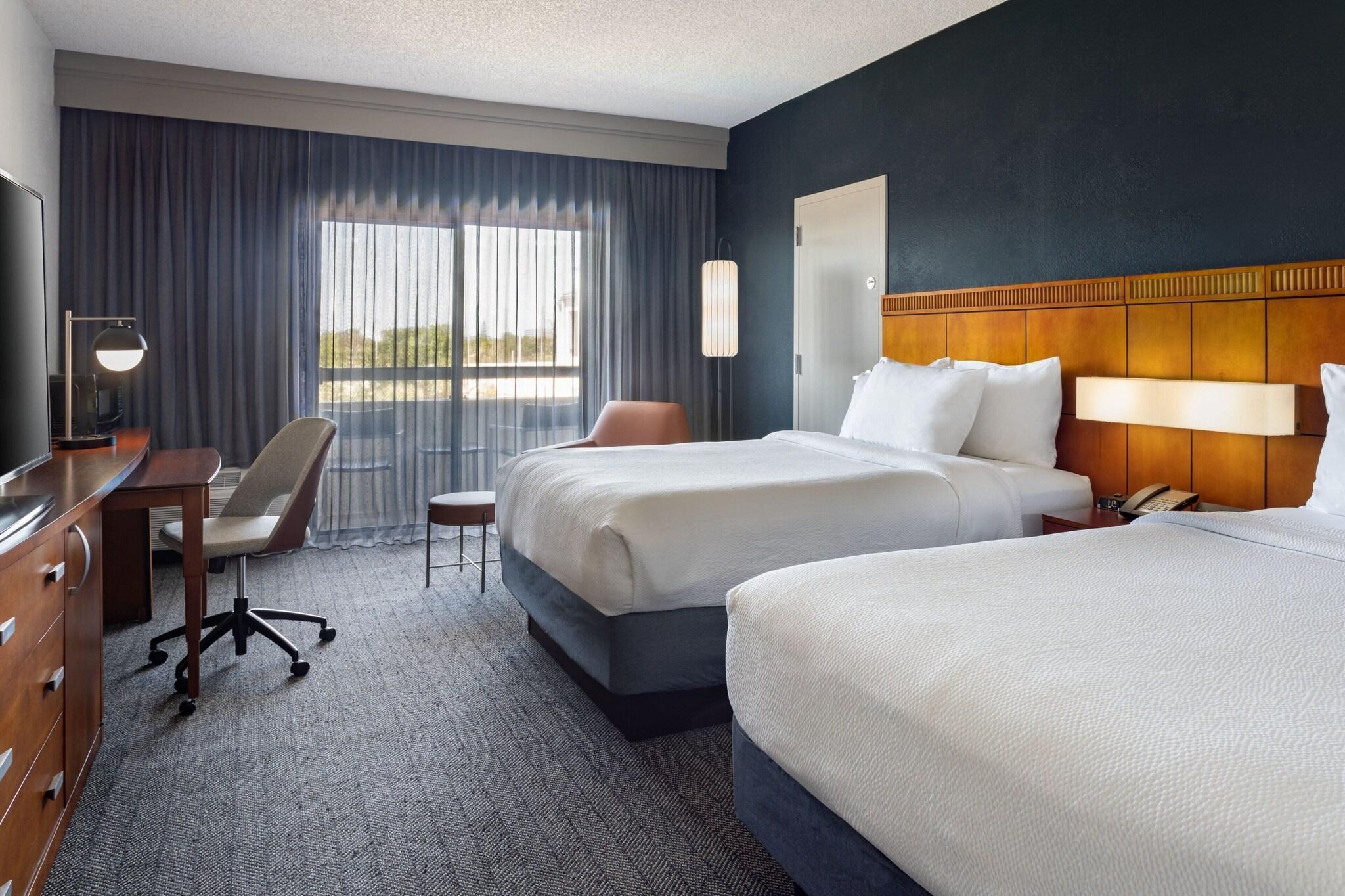 Double Two Queen Beds