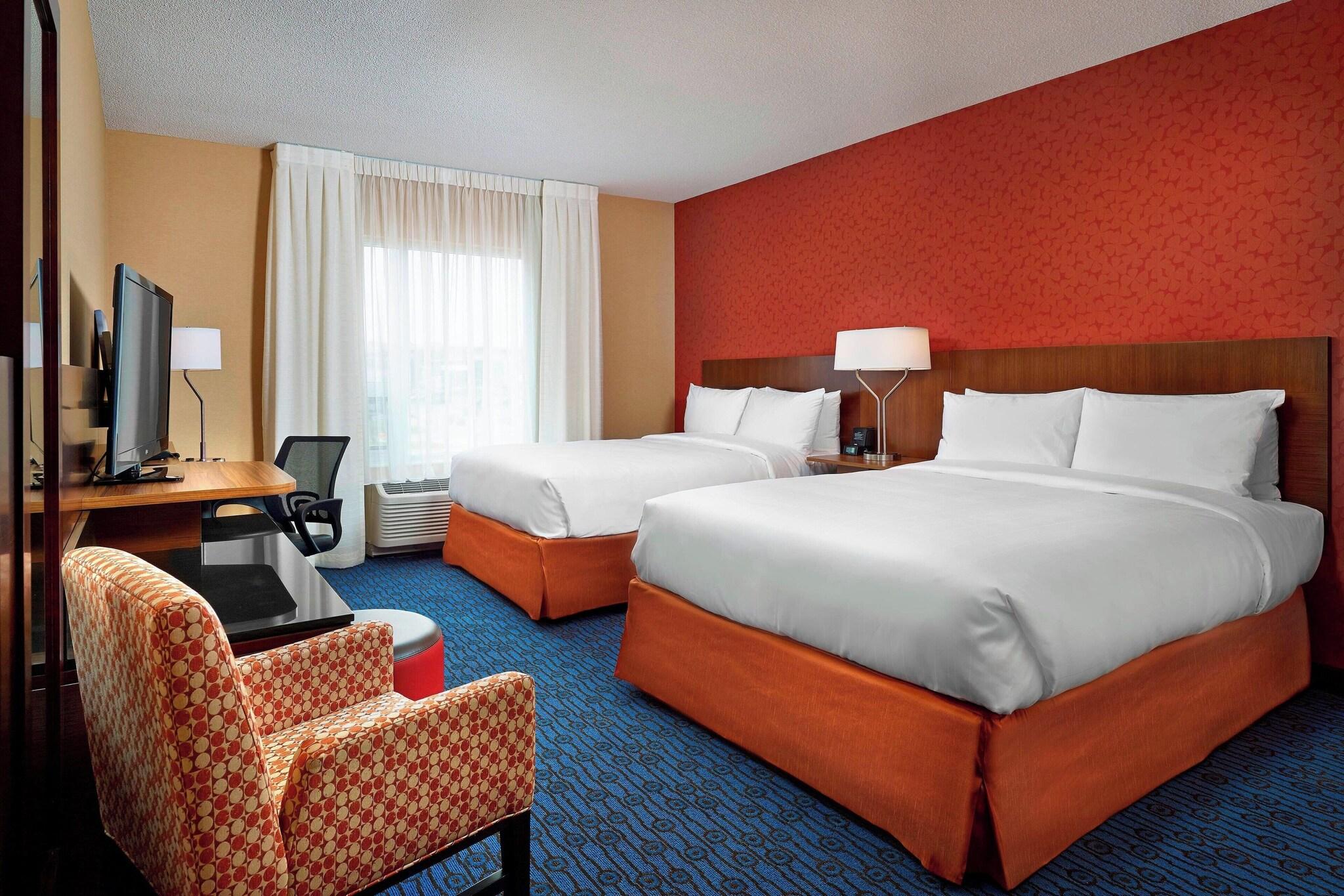 Double Two Queen Beds