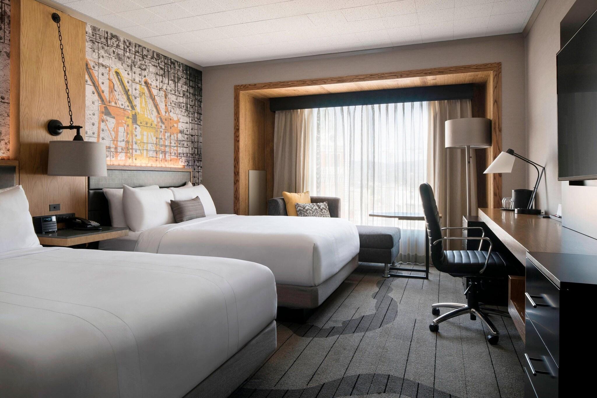 Double Two Queen Beds