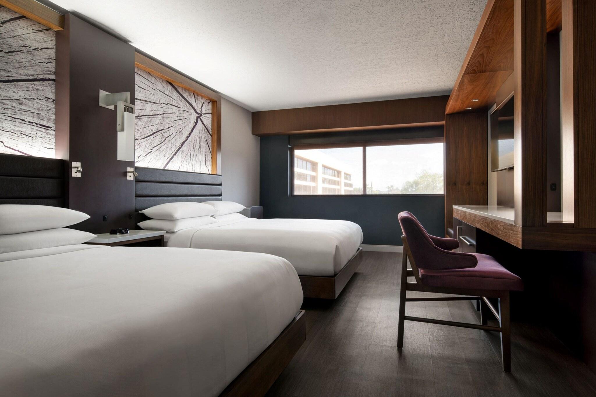 Quadruple Two Queen Beds