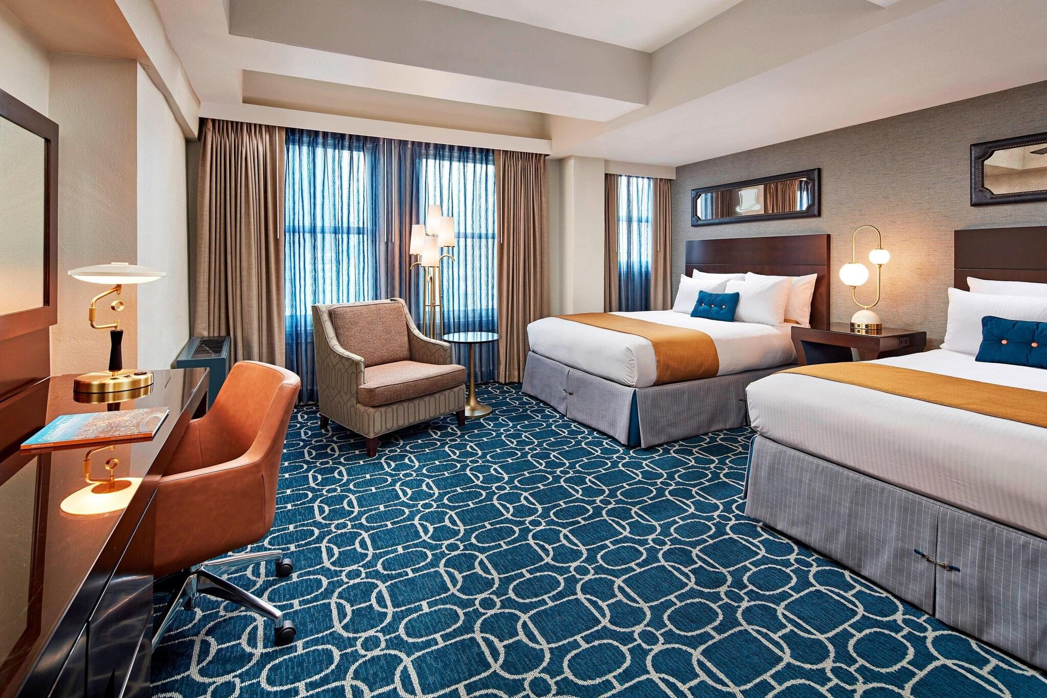 Double Two Queen Beds