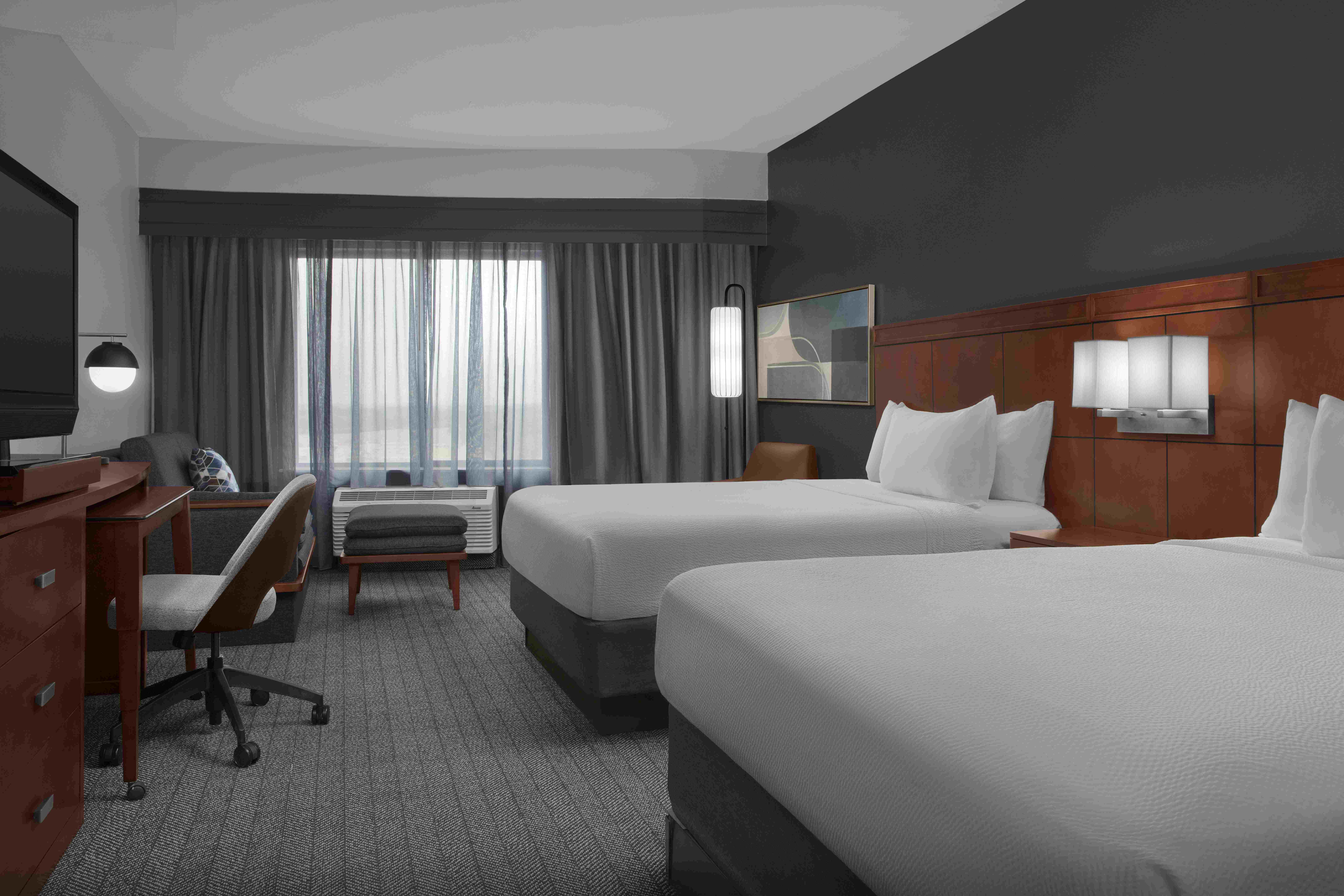 Double Two Queen Beds