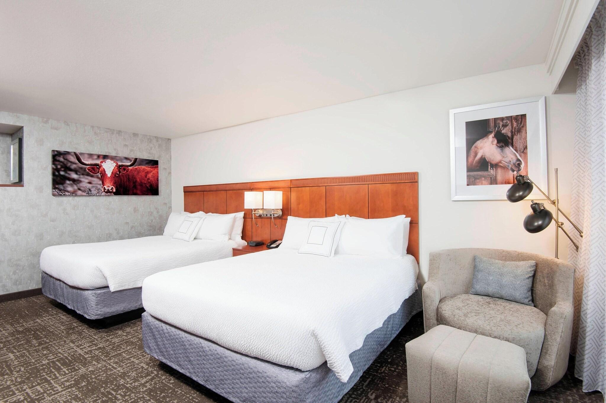 Double Two Queen Beds