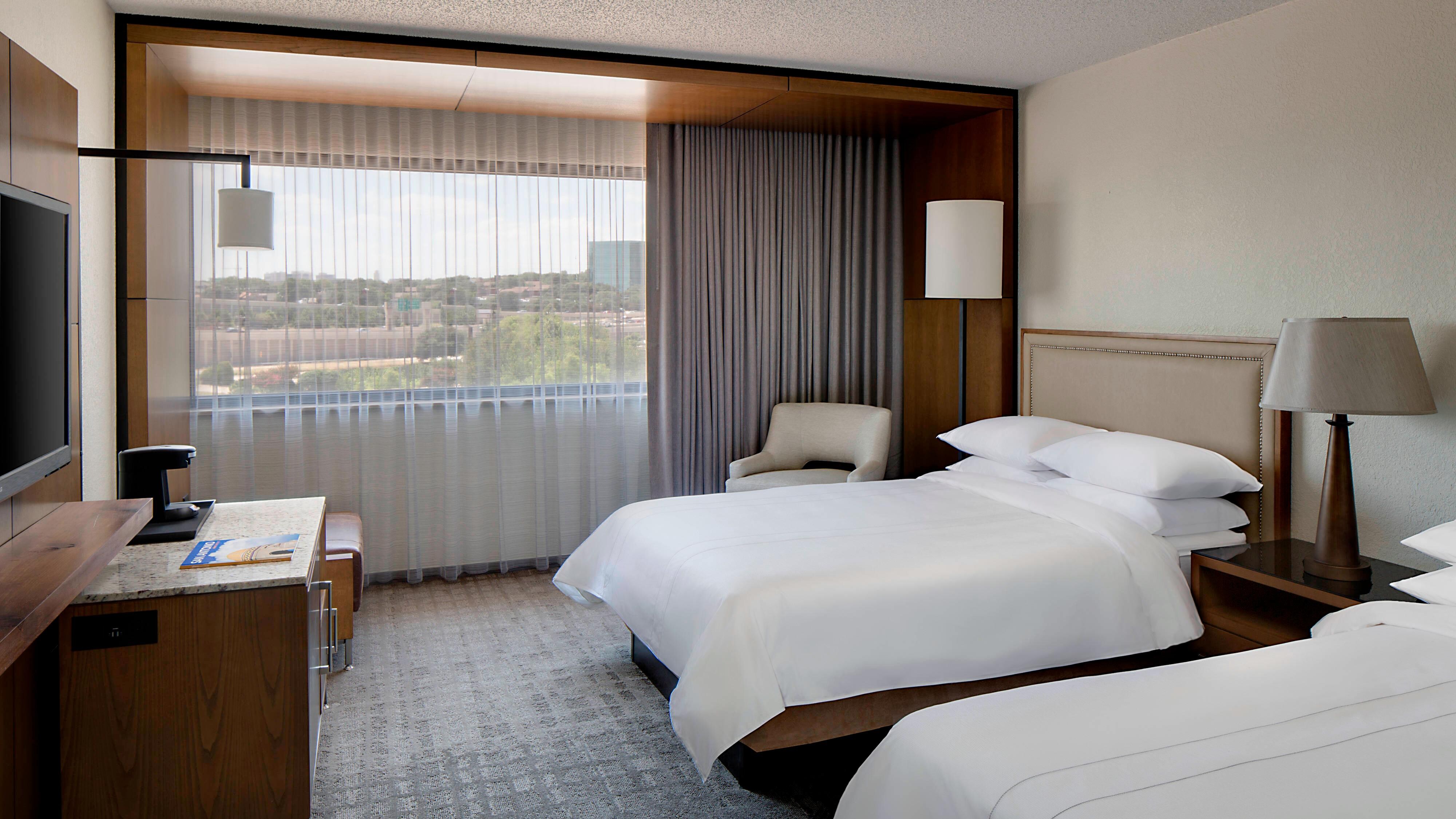 Double Two Double Beds