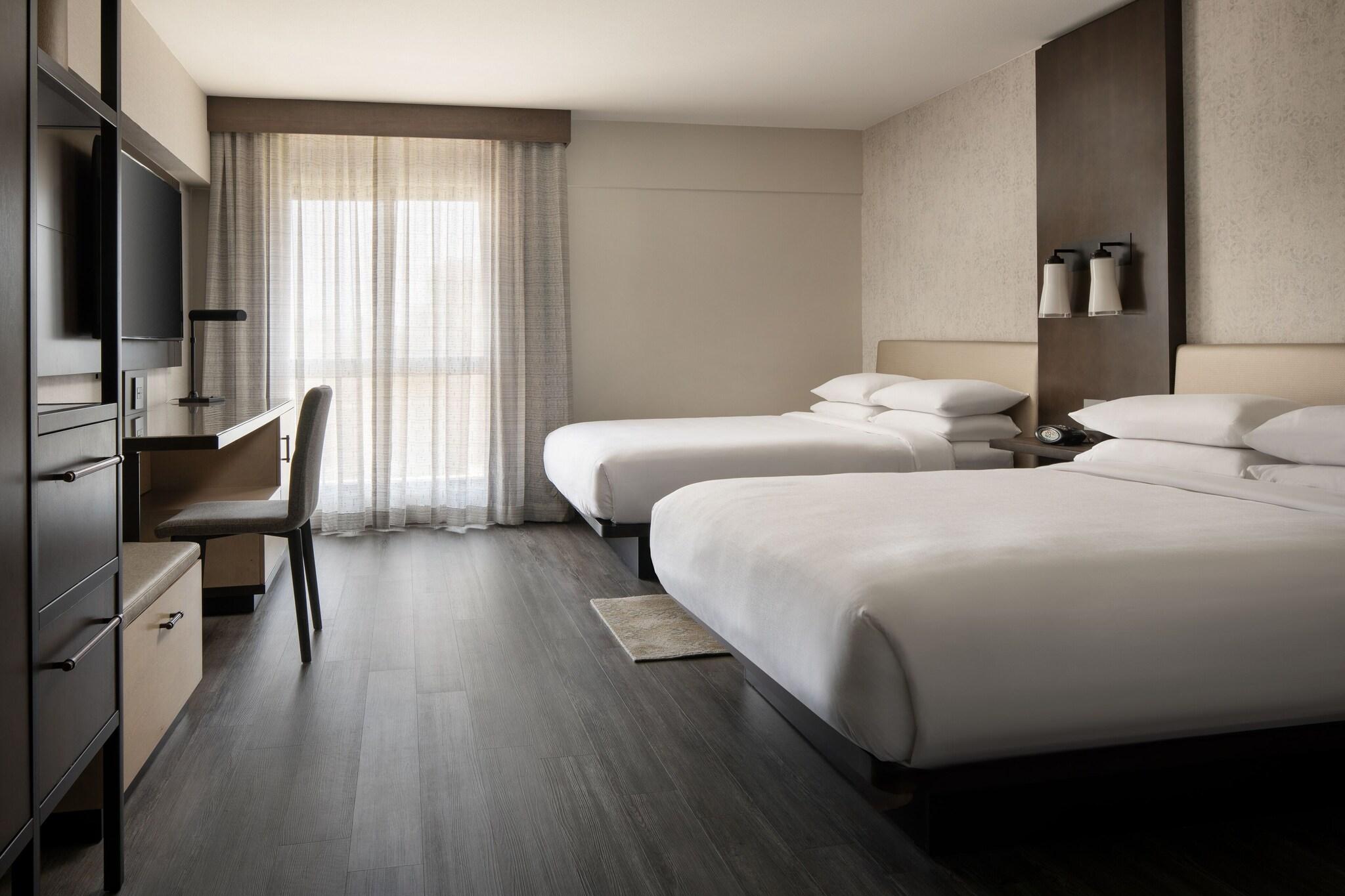 Double Two Queen Beds