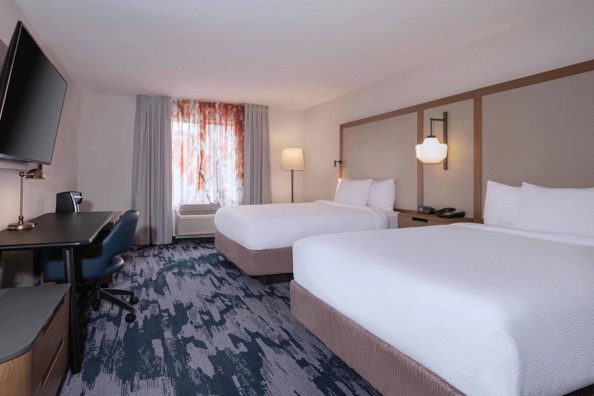 Double Two Queen Beds