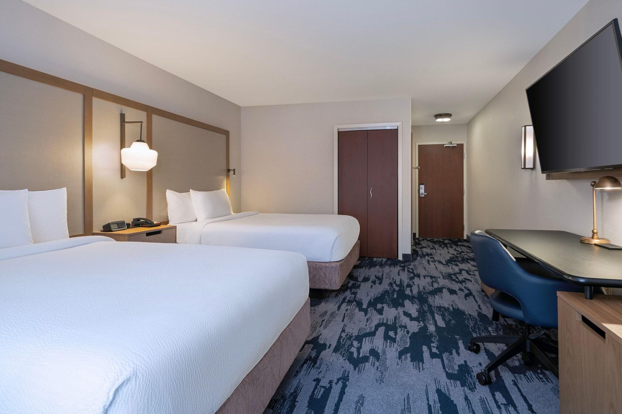 Double Two Queen Beds