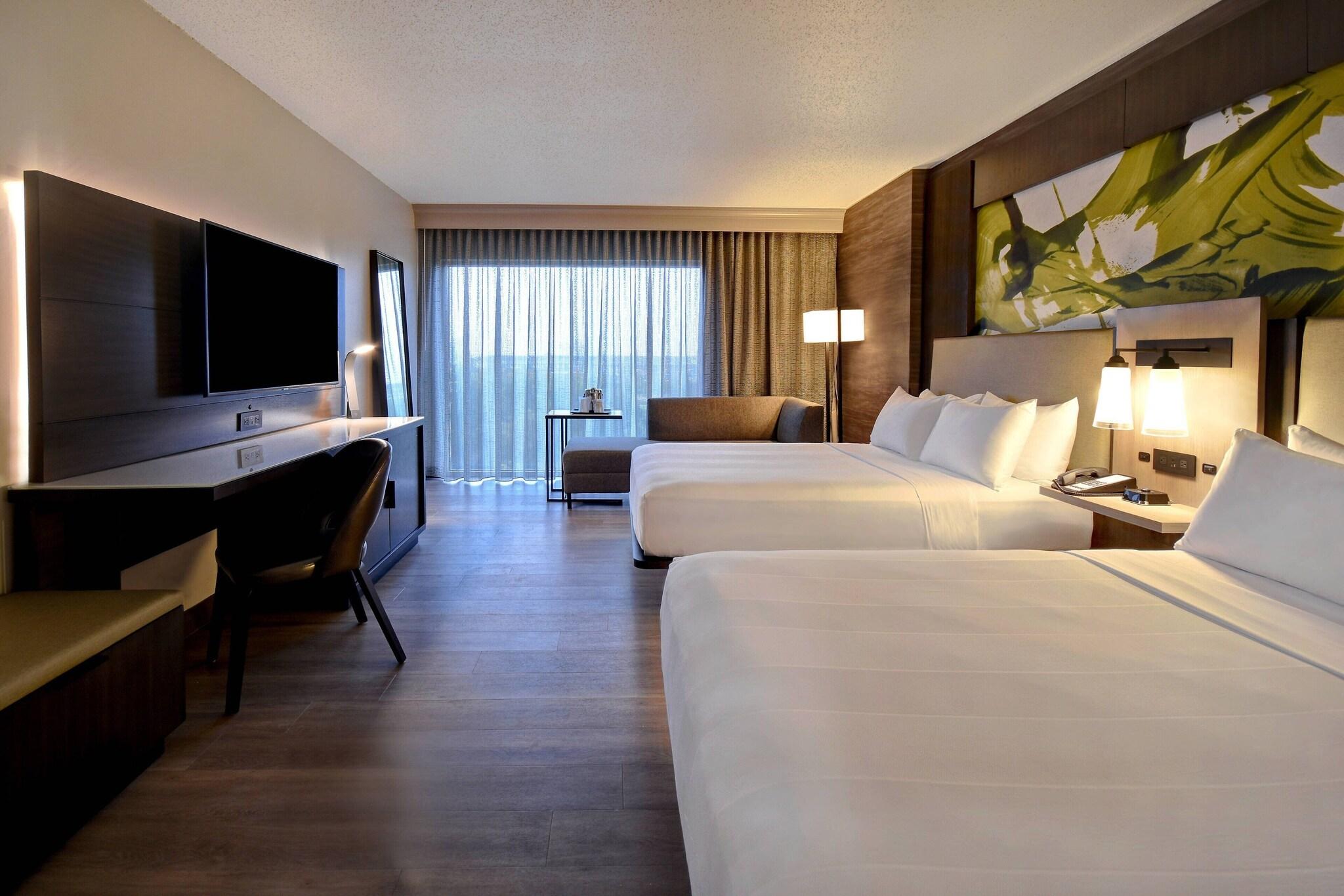 Double Two Queen Beds