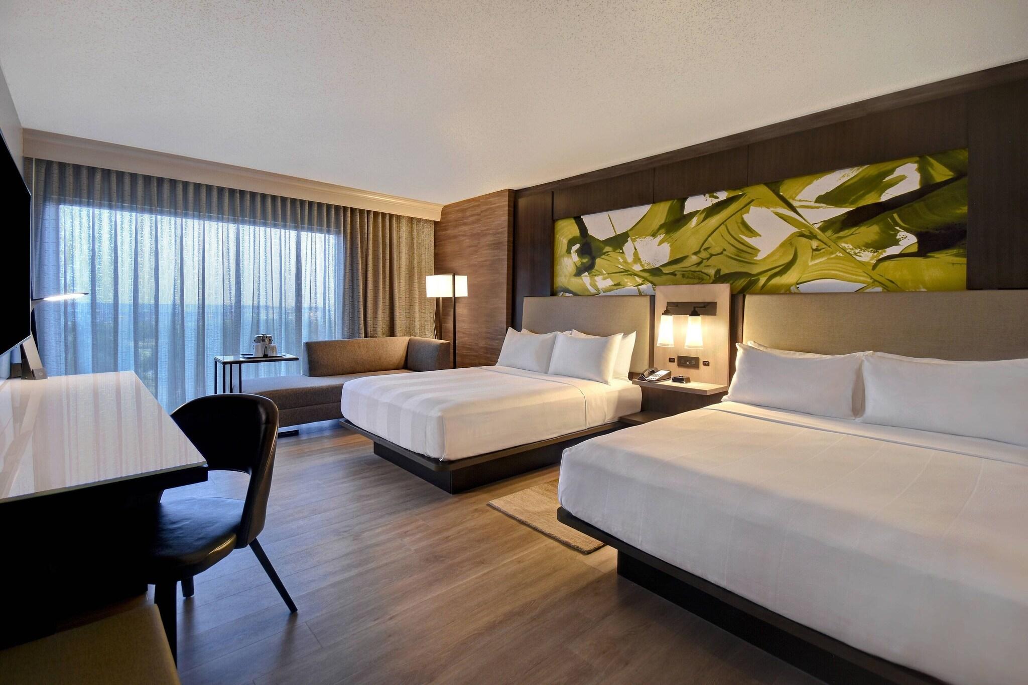 Double Two Queen Beds