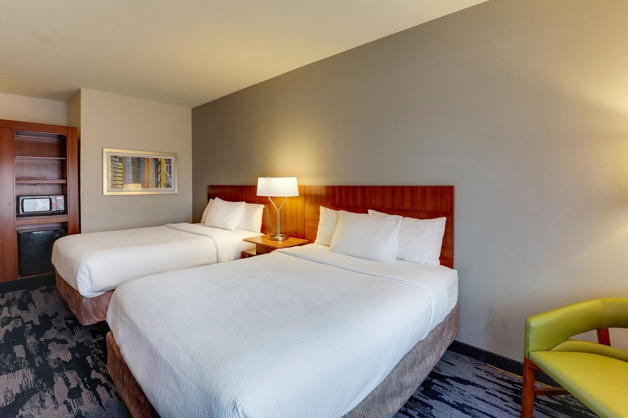 Double Two Queen Beds