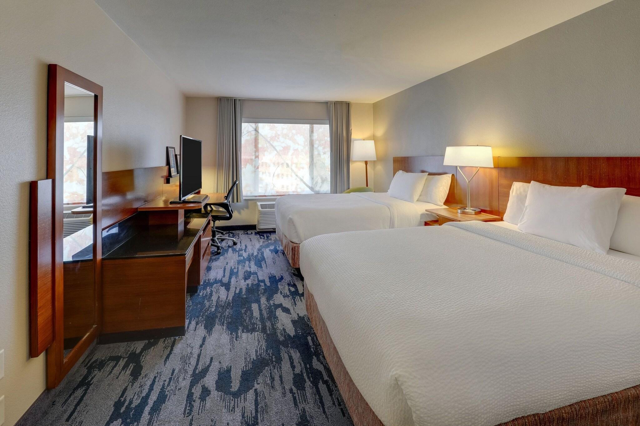 Double Two Queen Beds