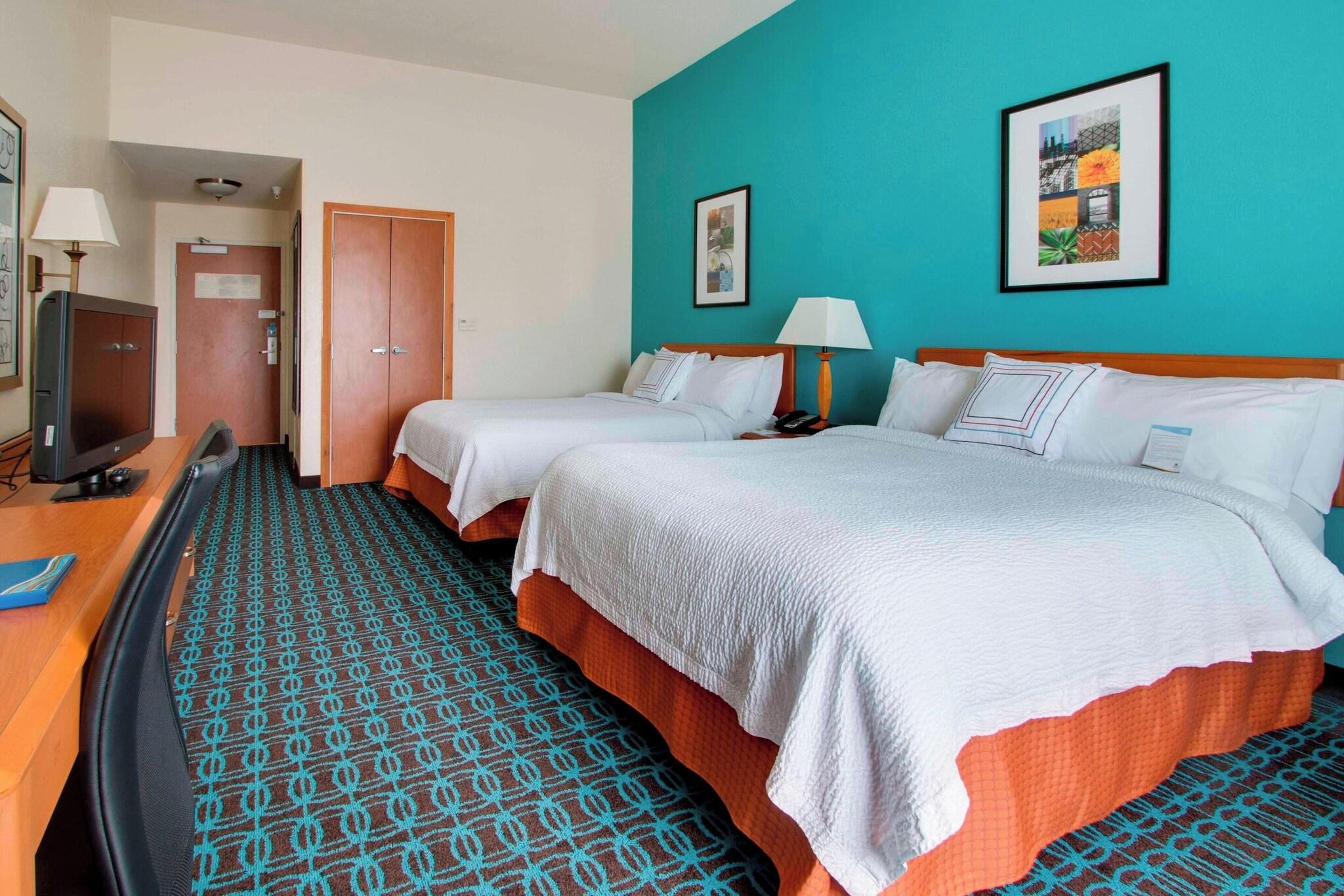 Double Two Queen Beds