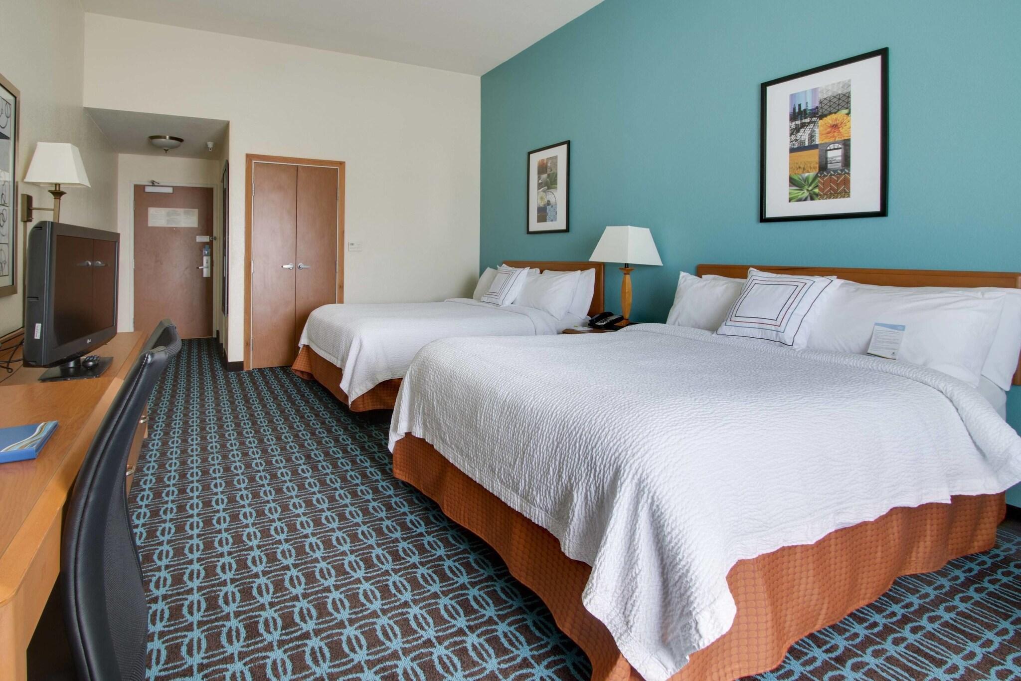 Double Two Queen Beds