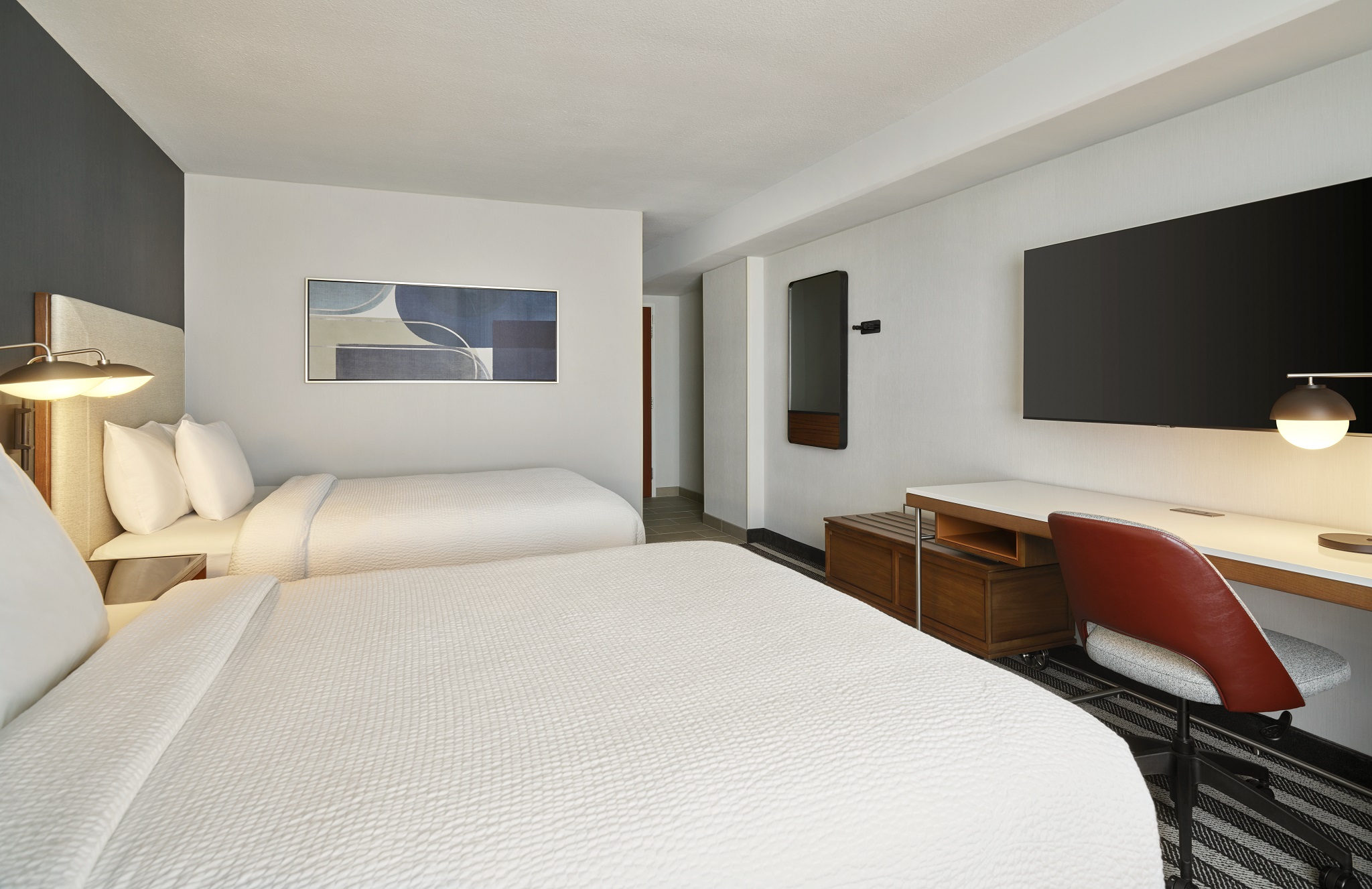 Double Two Queen Beds