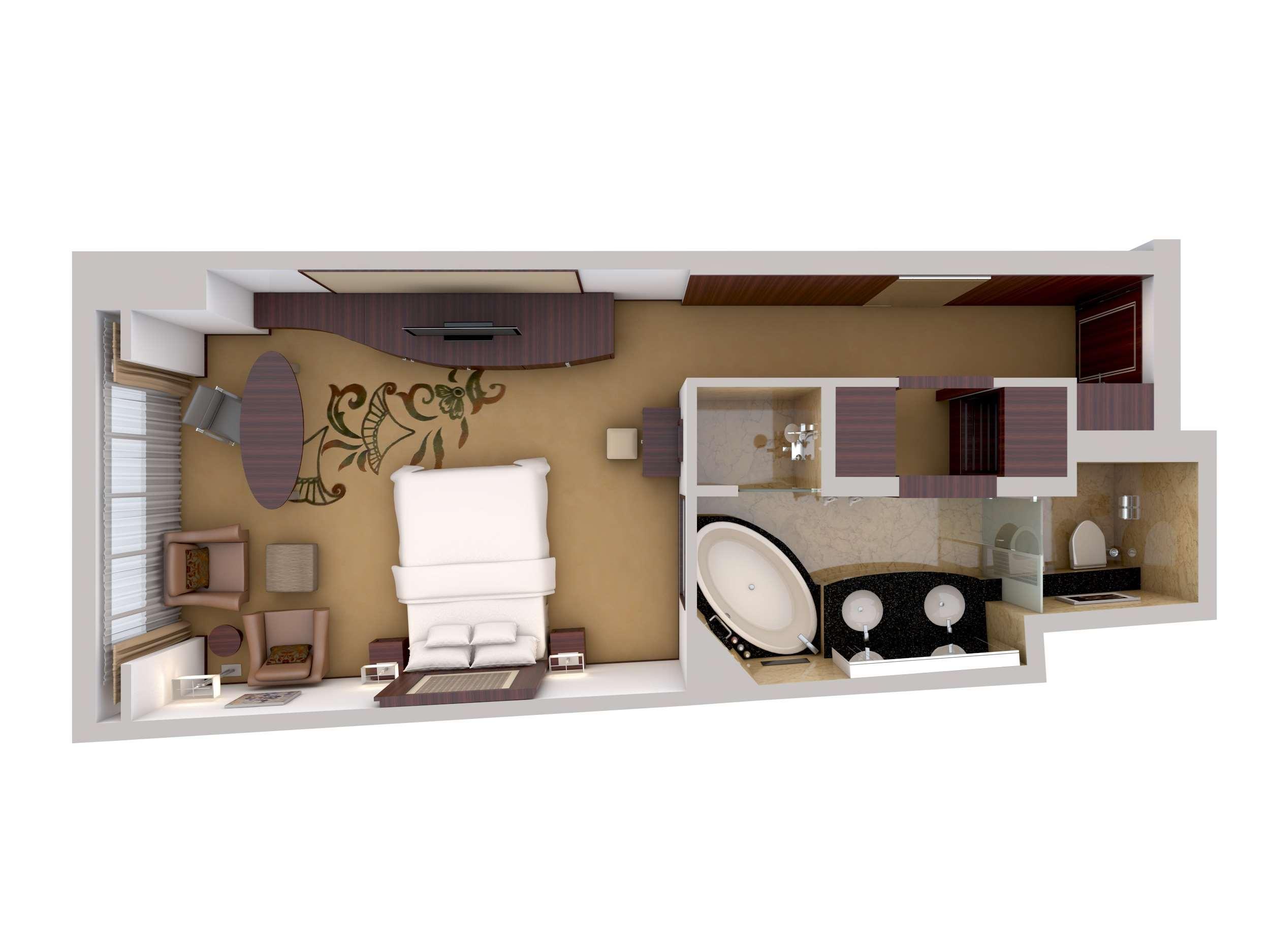 Double Executive King Bed