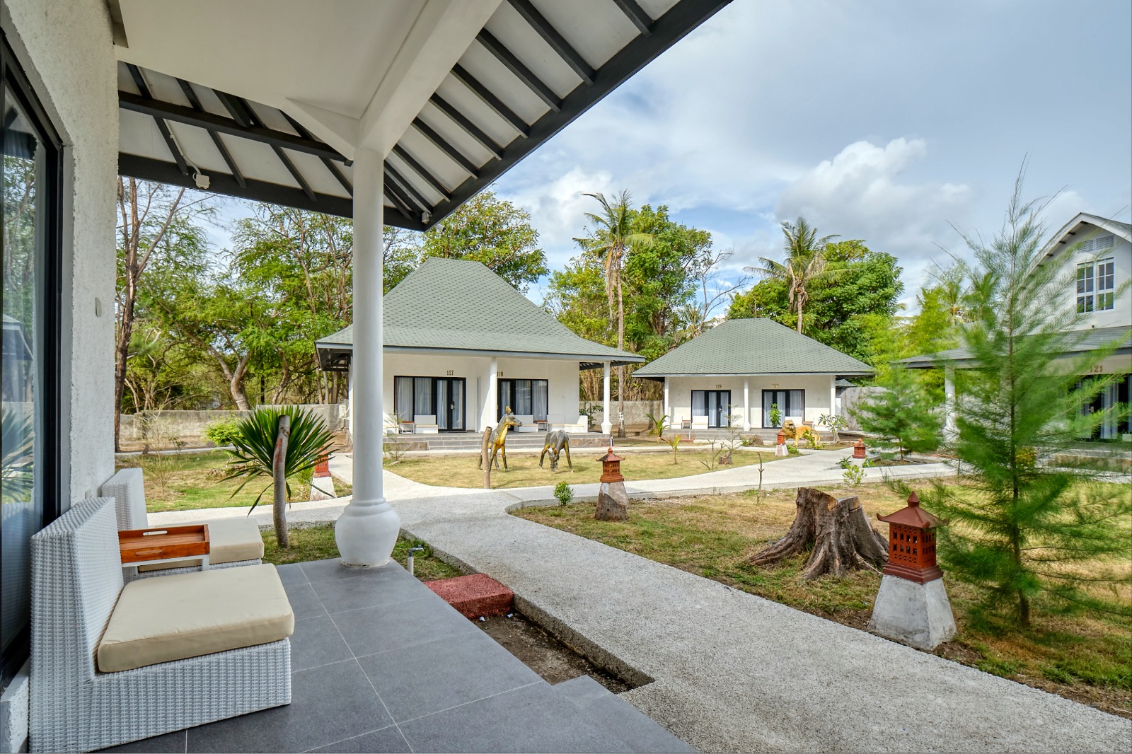 Double or Twin Garden View One Bedroom