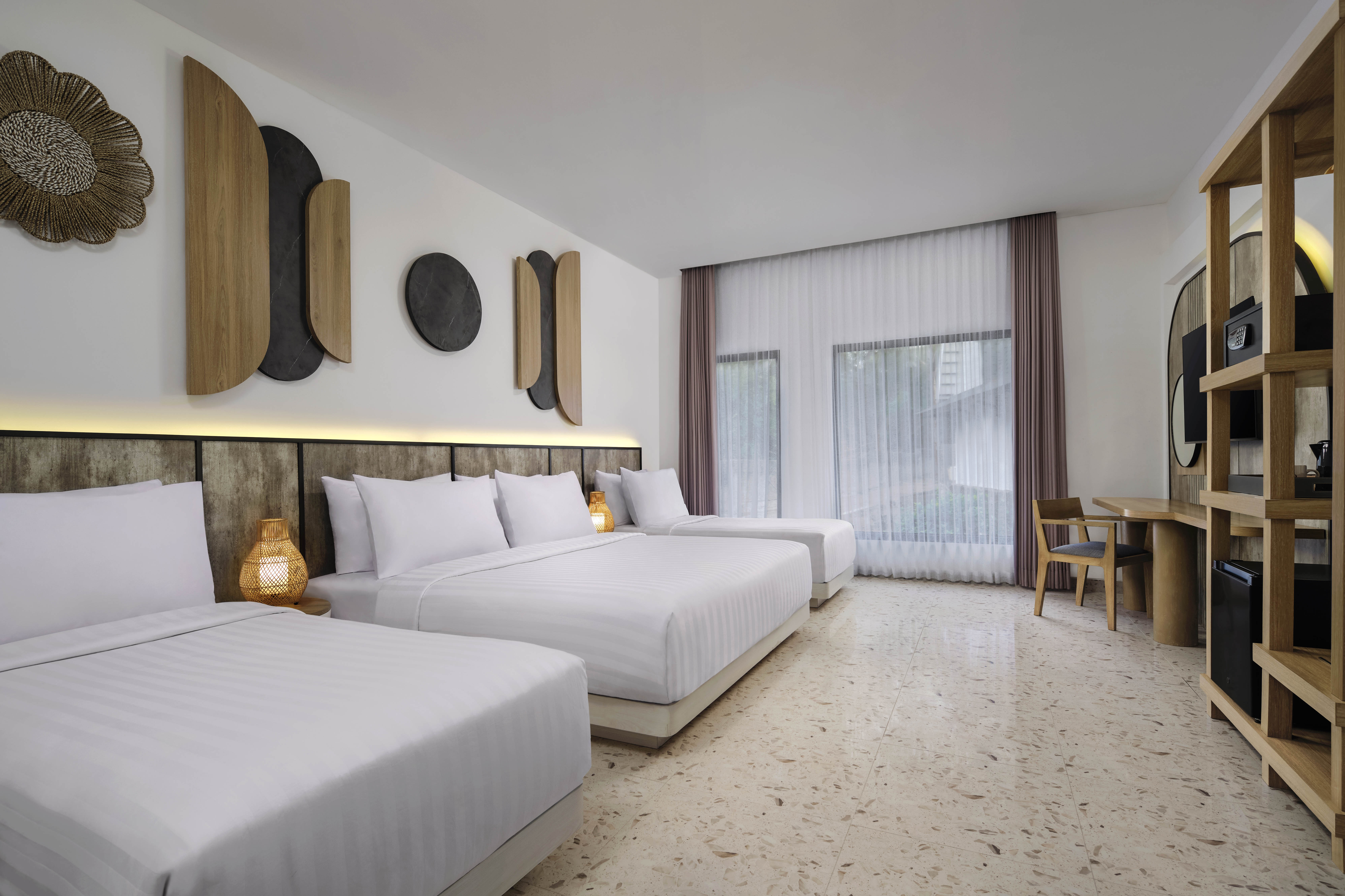 Quadruple Garden View One Bedroom