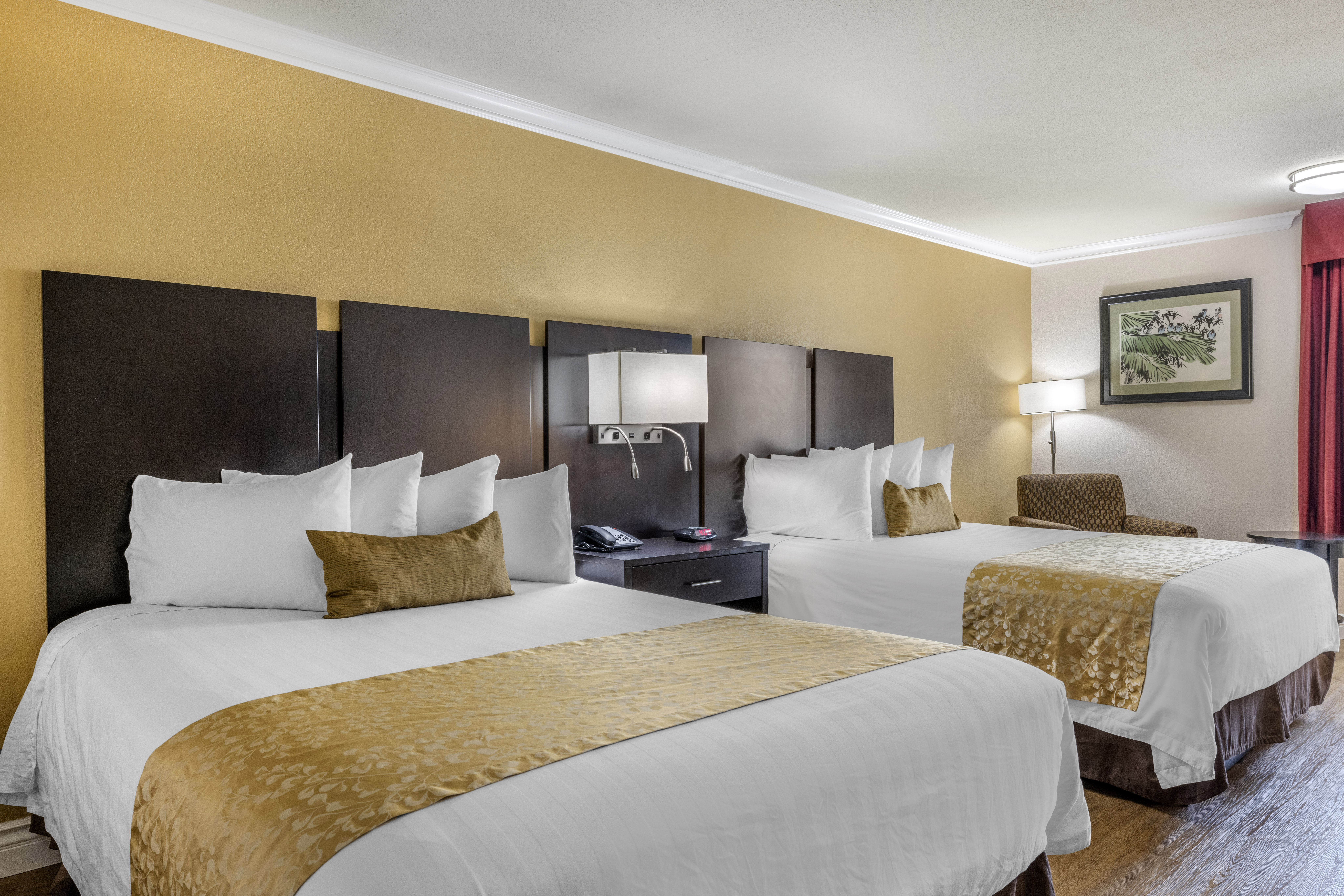 Double Two Queen Beds