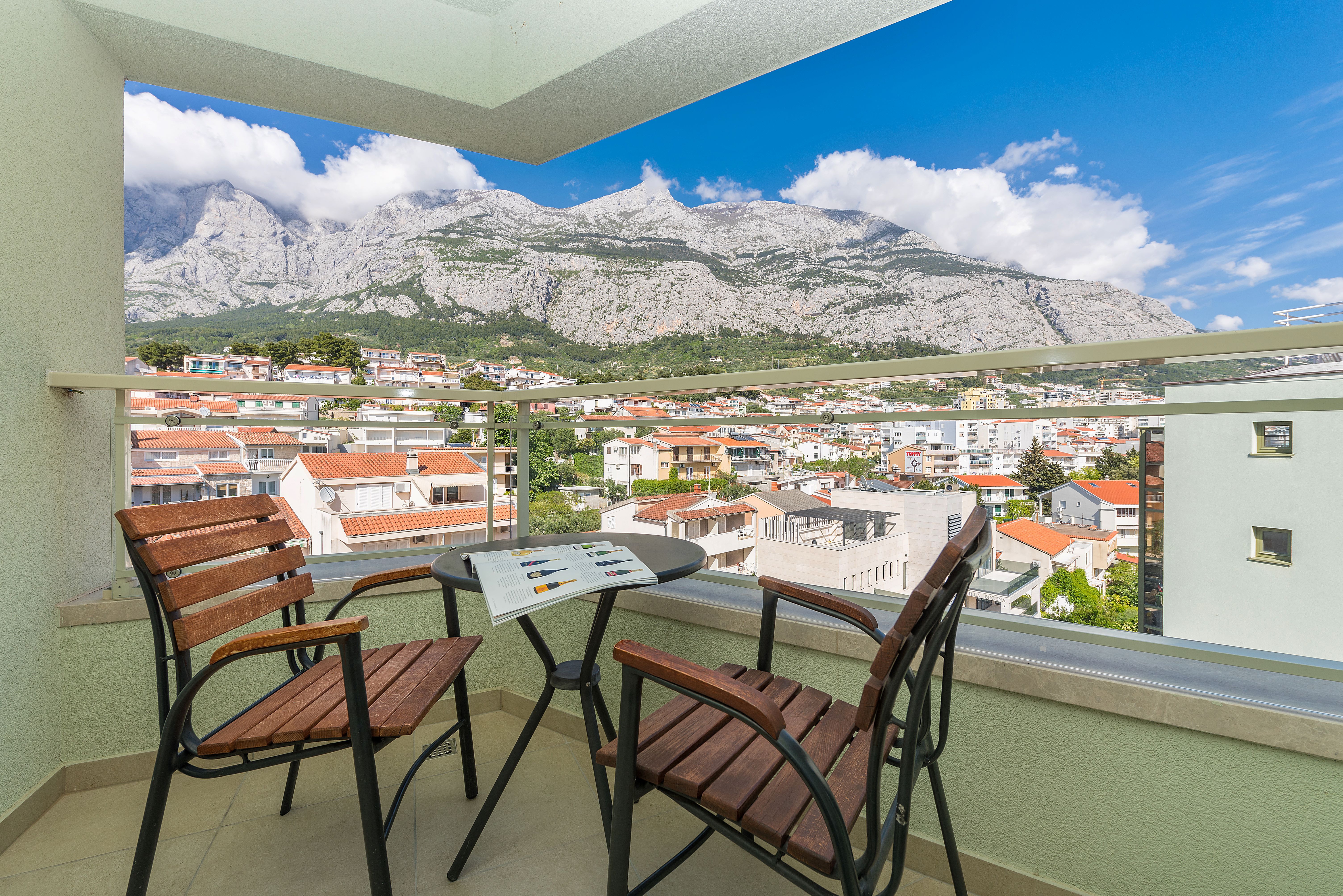 Double Park View with Balcony