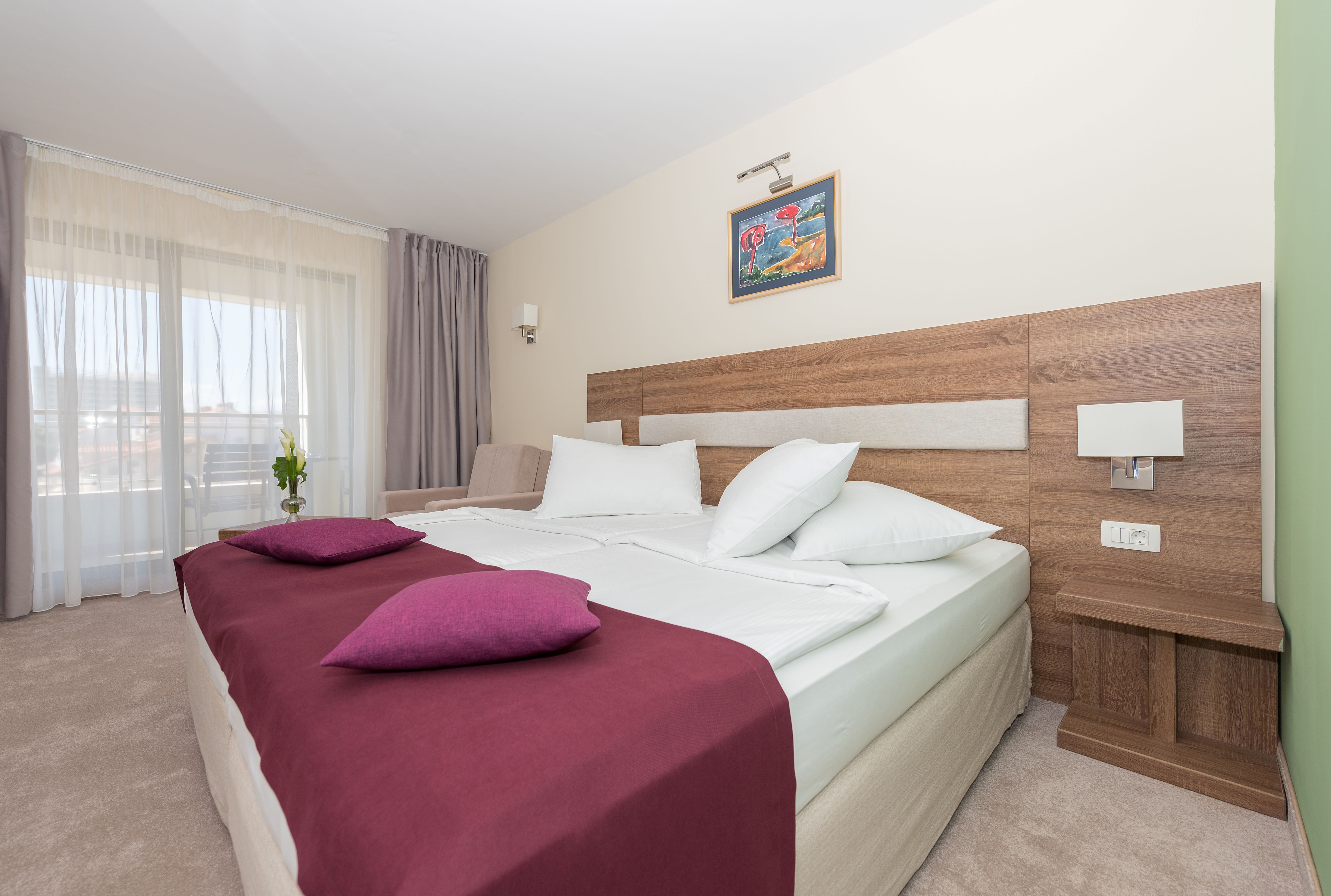 Double Park View with Balcony