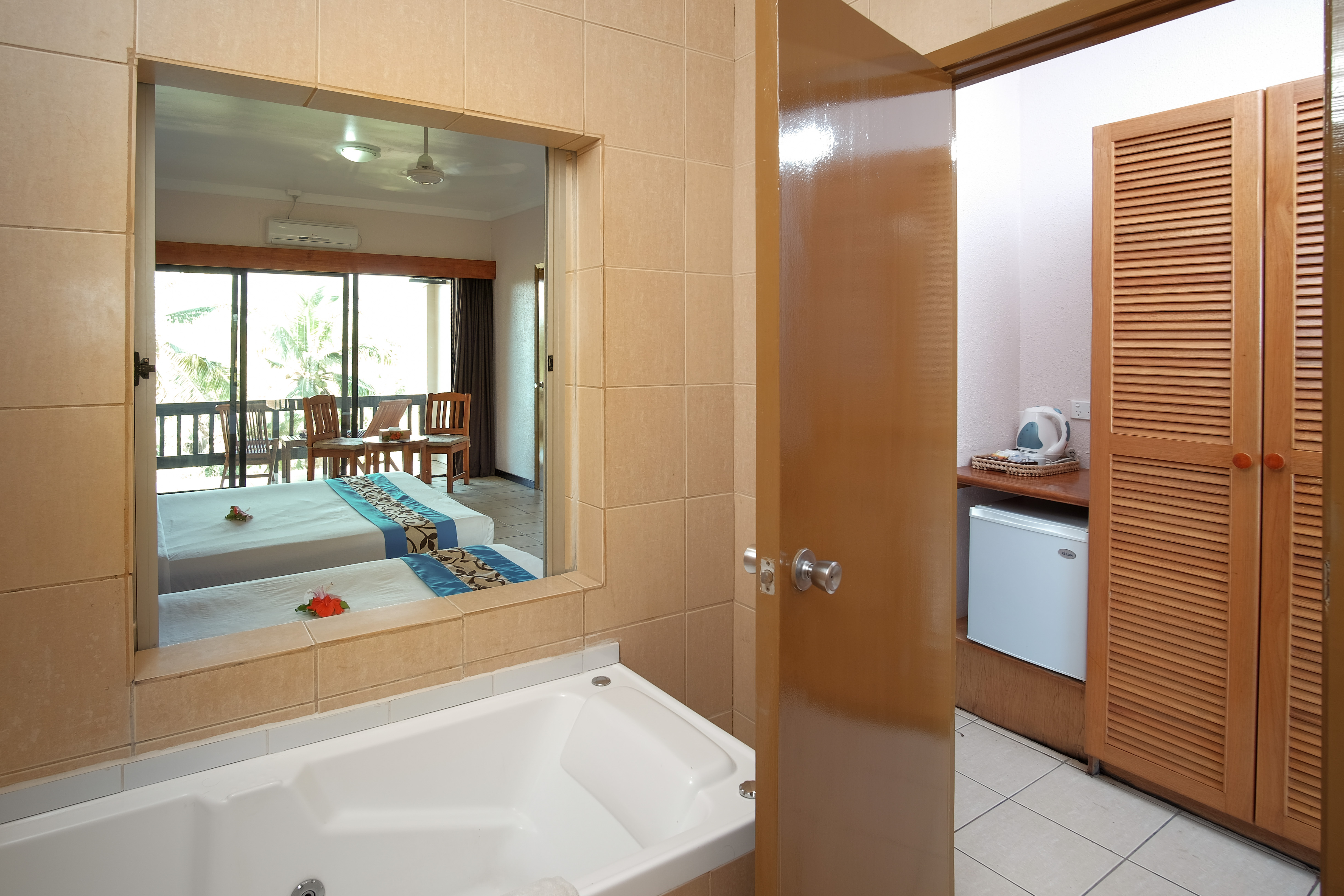 Double or Twin Mountain View